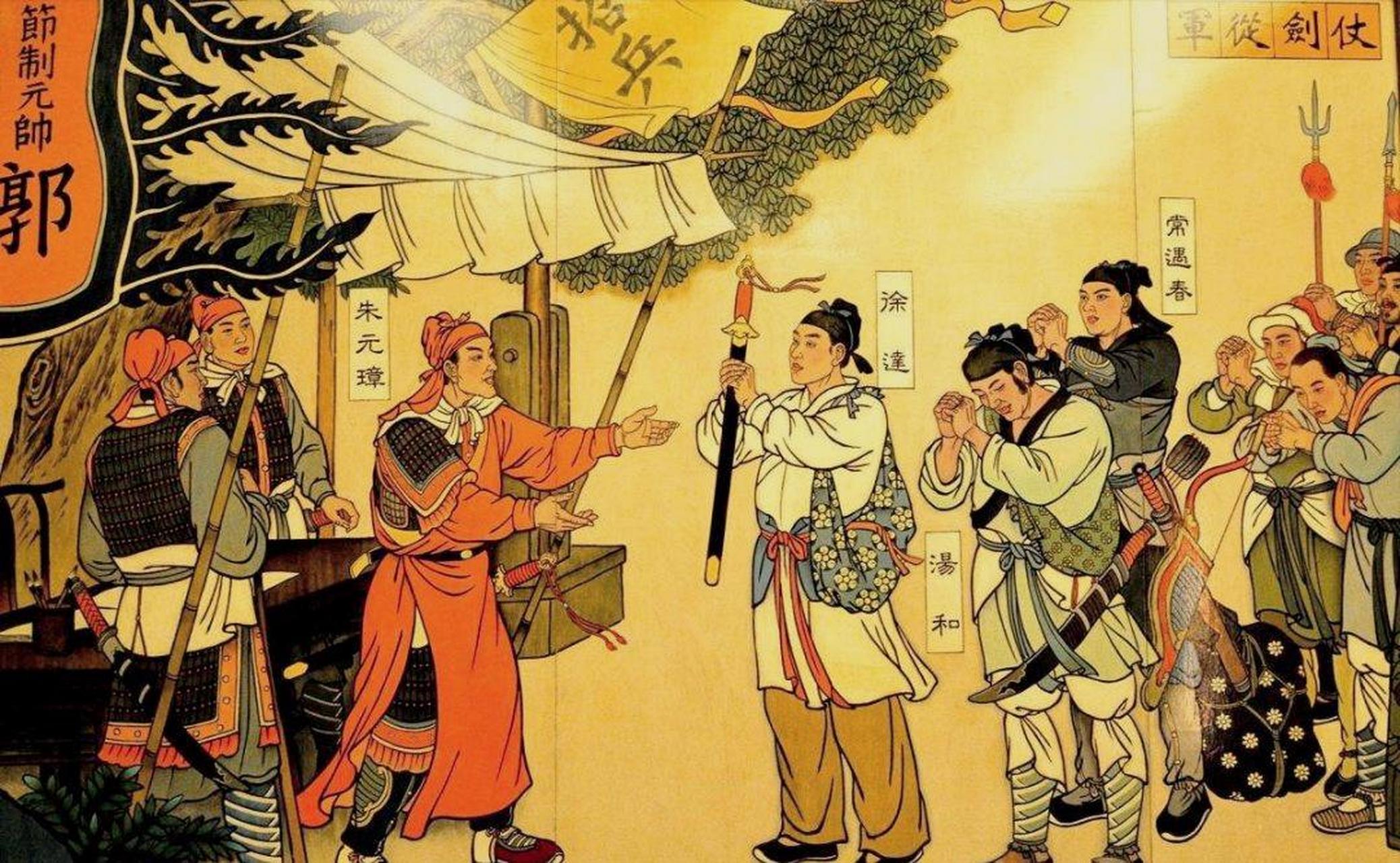 从《明初功臣表中》,看看34名功臣的结局如何?