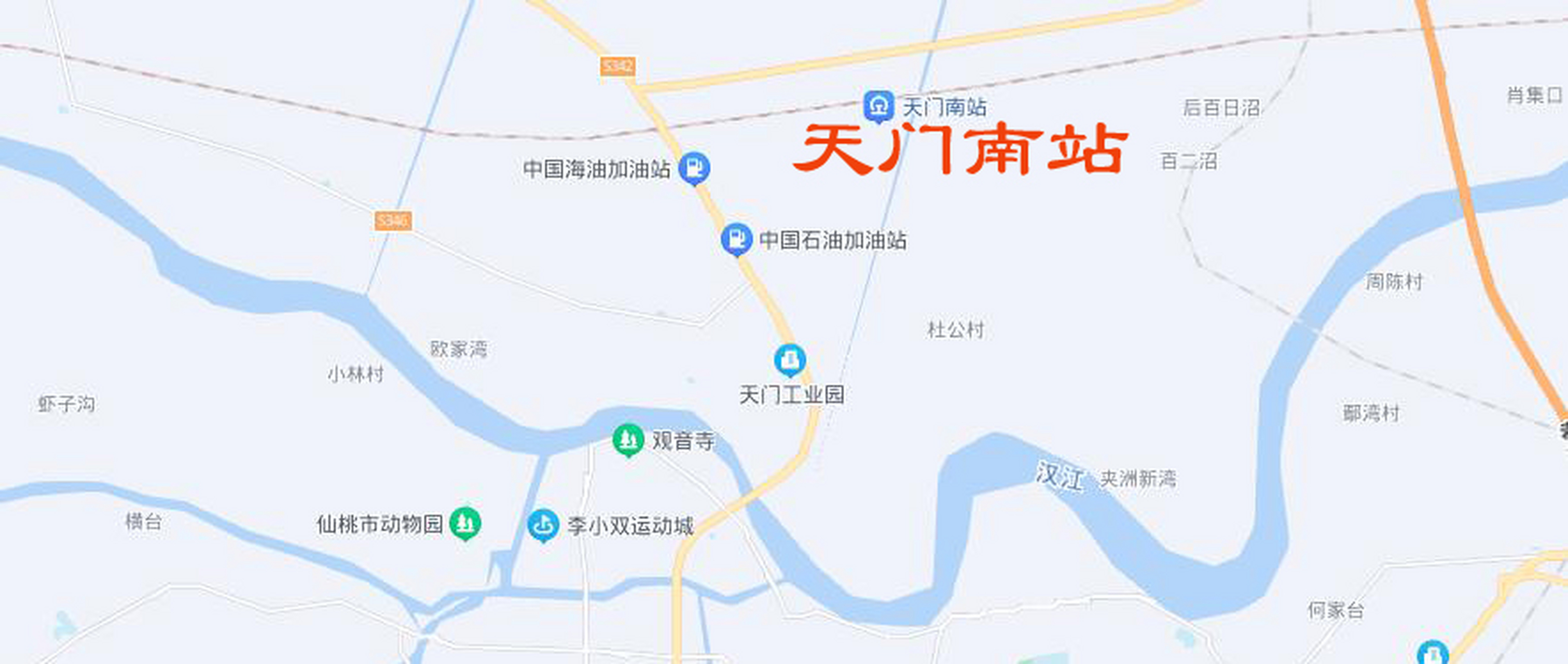 天门南站位于天门市东南部的多祥镇,天门南站距离天门市区约40公里