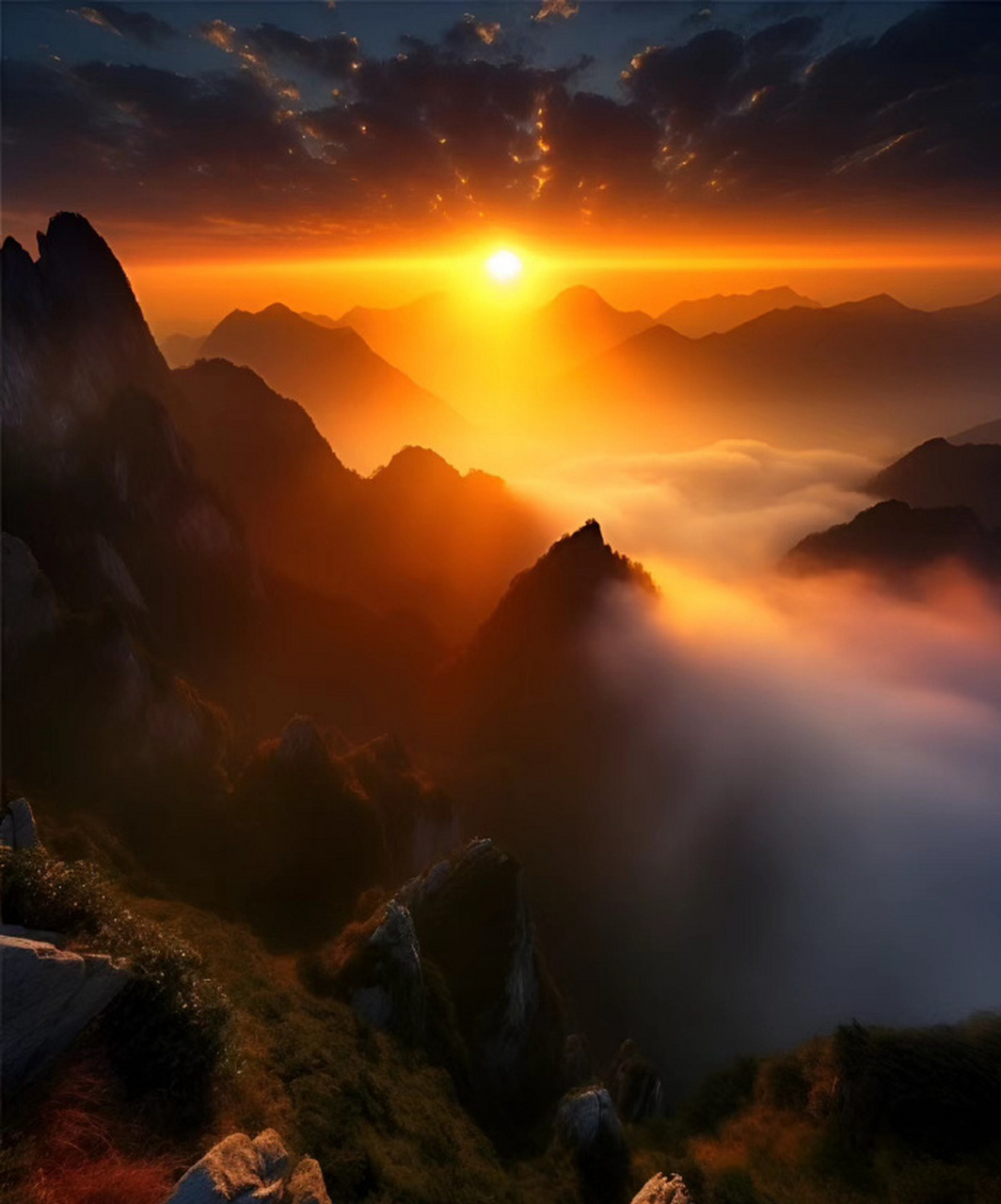 红日,霞光,美轮美奂 #日出日落#  #美图欣赏