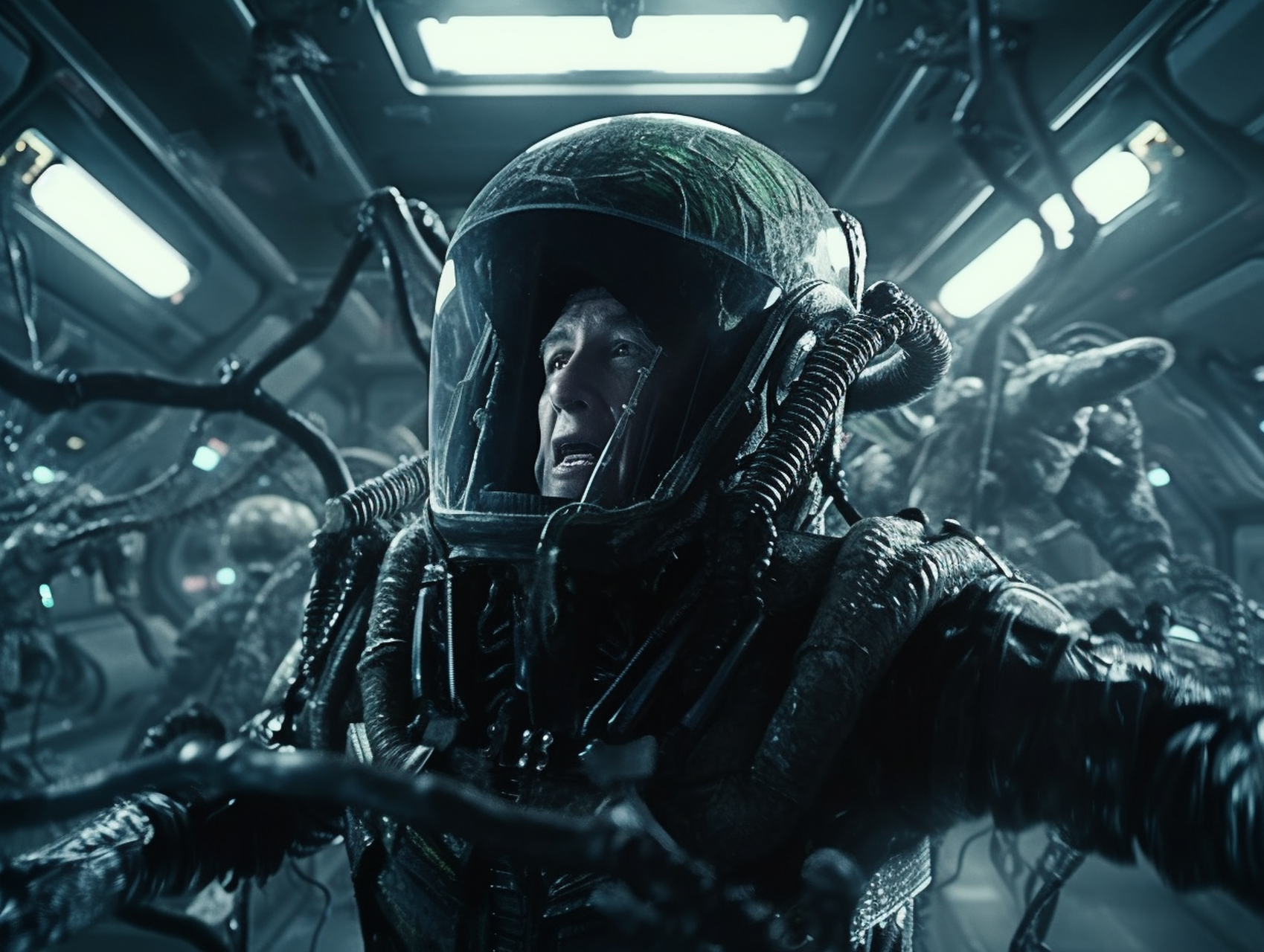 外太空生物来袭!#外星人# #ai绘画