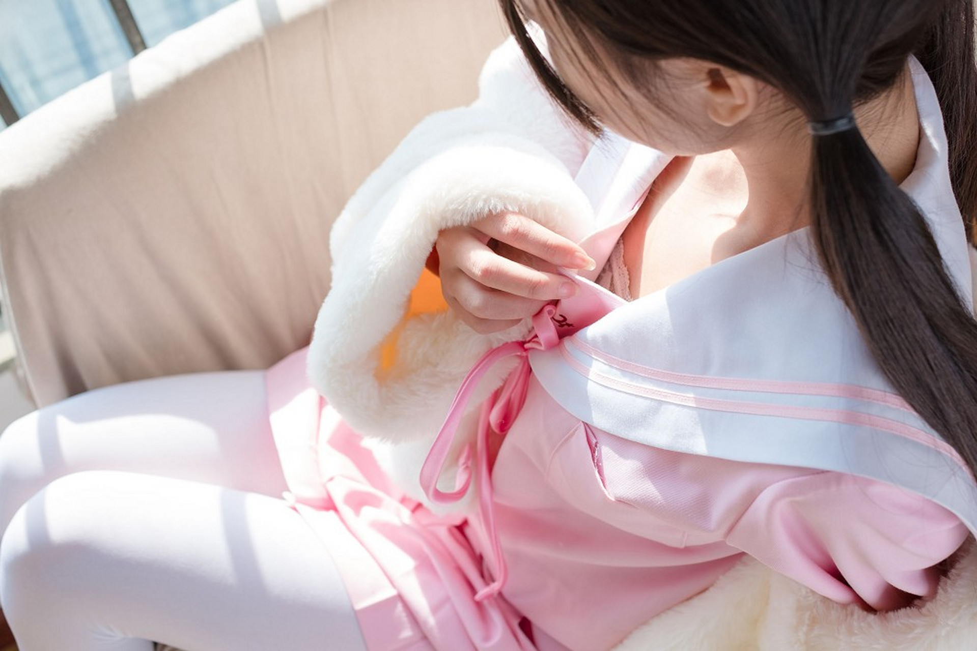 森萝财团人气甜美少女写真合集
