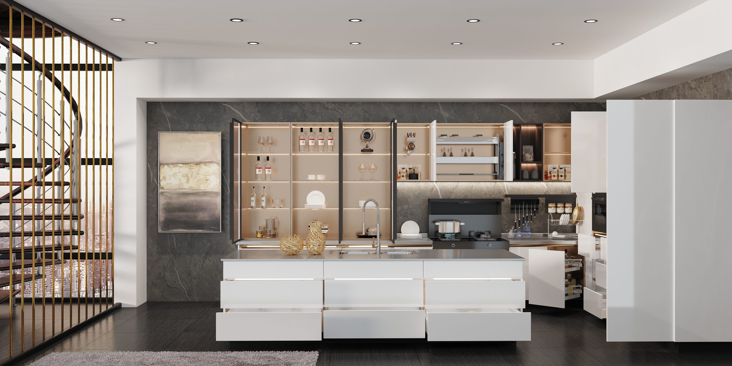 整体橱柜定制十大名牌排名,森歌不锈钢厨房橱柜哪个系列比较好?