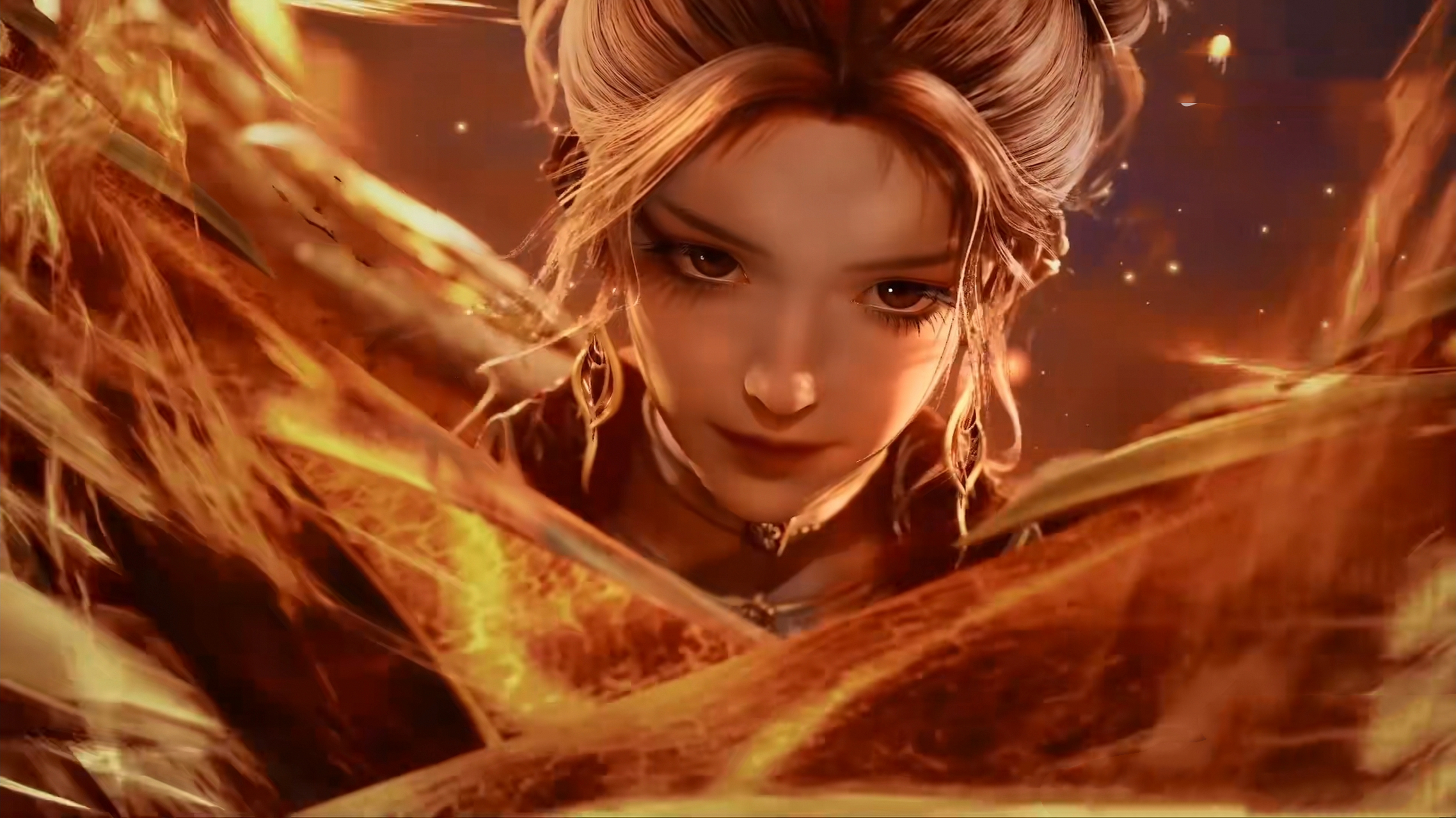 马小桃放开头发绝对是女王级的,很期待后面橘子的造型是怎样的