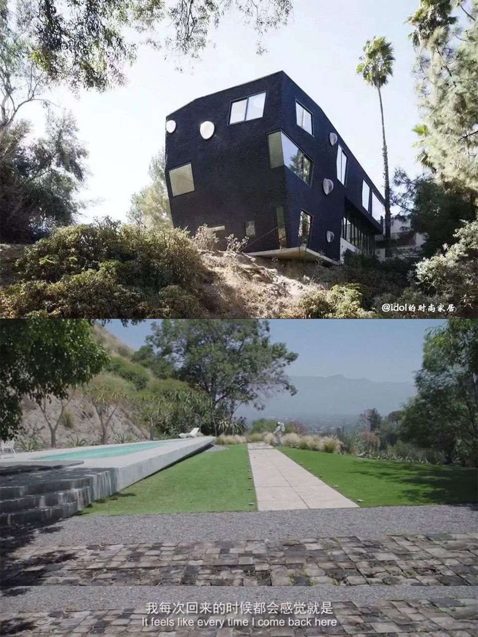 27岁马伯骞在美国洛杉矶的千万豪宅火了,房子依山而建,像个艺术感
