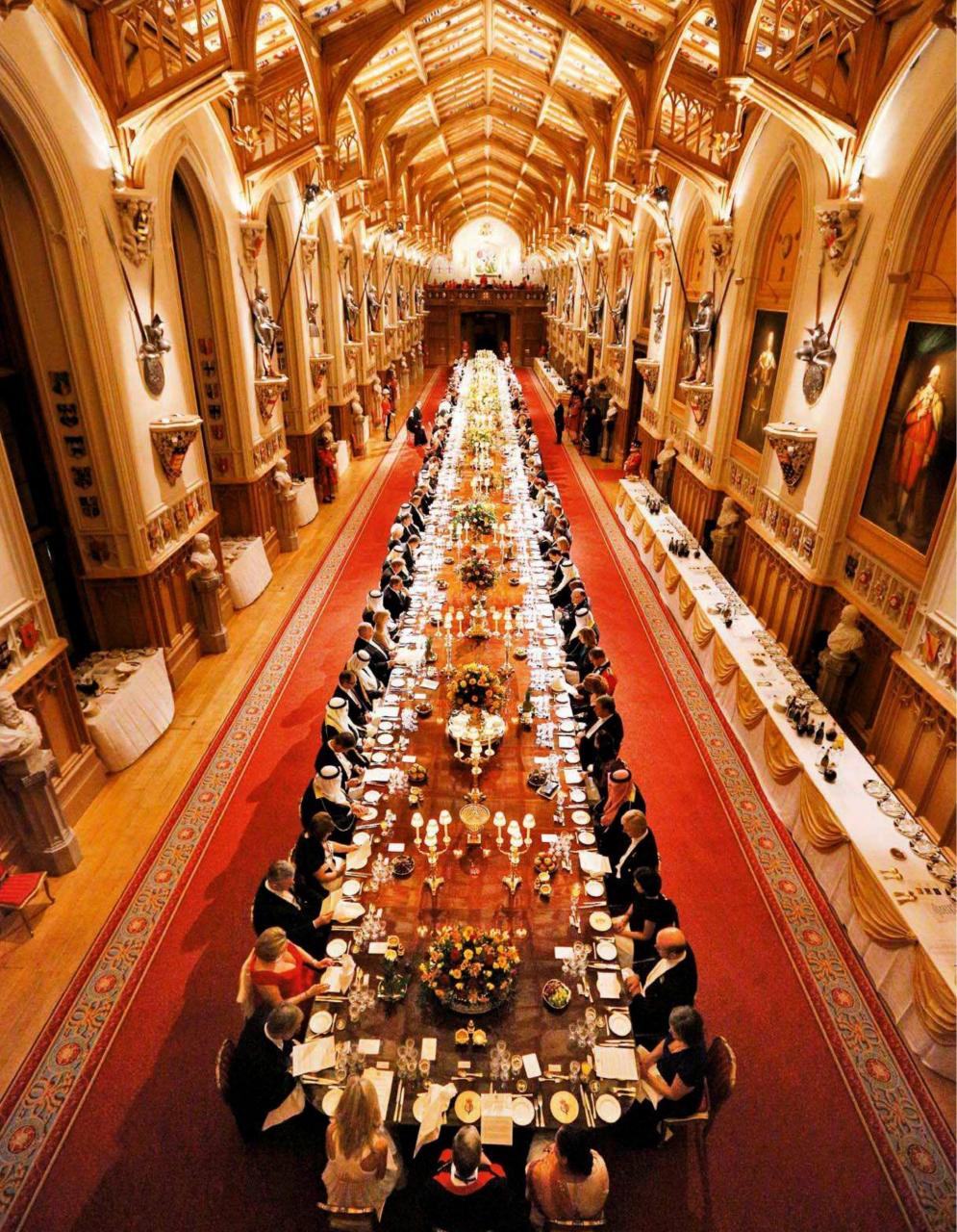 领动计划# 2013年11月27日英国王室在温莎城堡为到访的科威特元首