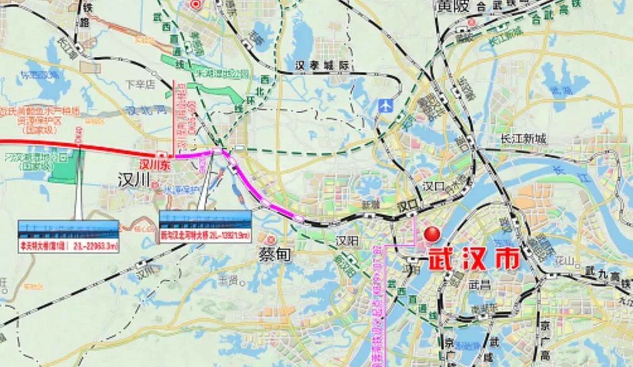终于来了,沪渝蓉高铁引入武汉枢纽工程,汉口至汉川东段启动施工招标