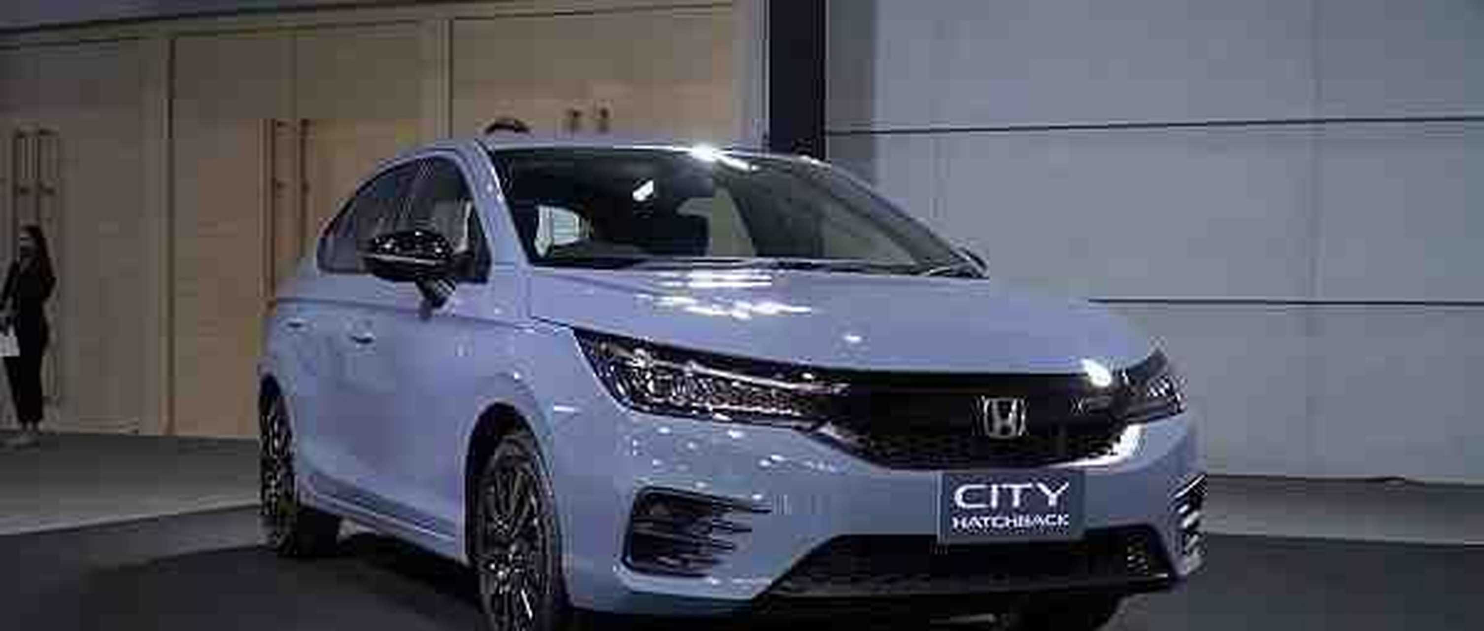 全新本田city hatchback 实车图.【来自懂车帝车友圈】[晕]