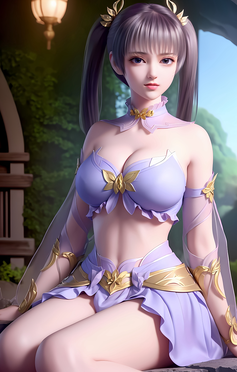 ai绘画 | 斗破苍穹·小紫研,你们催更的小紫研来了!