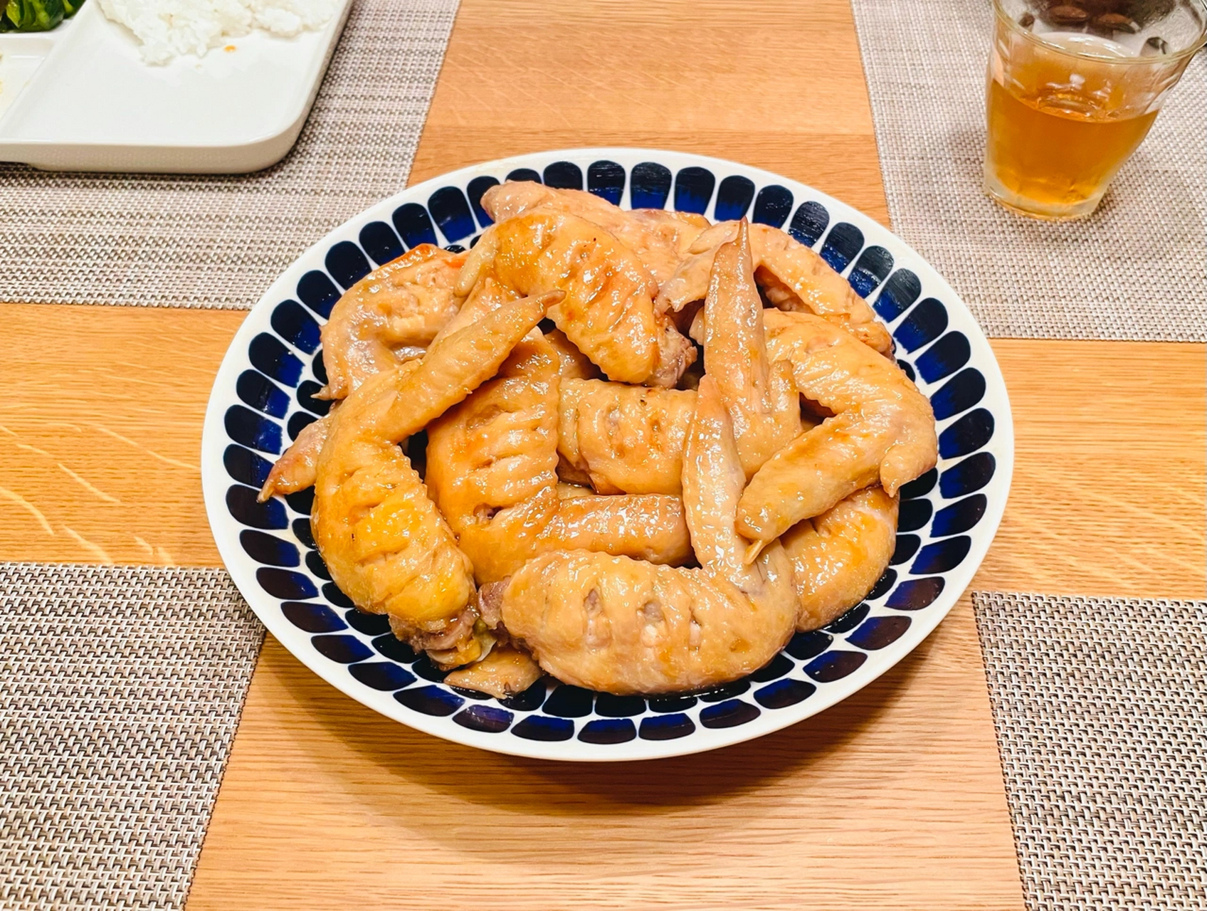 日式照烧鸡翅 我儿子好喜欢吃照烧鸡翅.