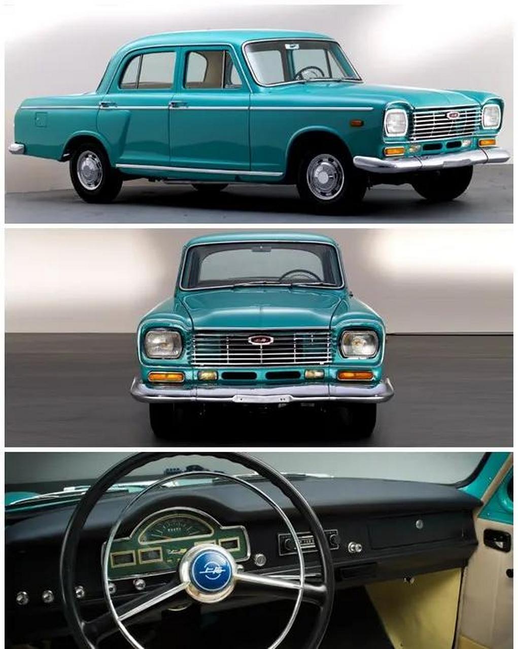 领动计划# 经典的上海牌轿车.