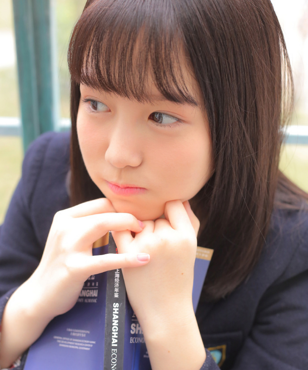 超级可爱甜美的女孩子,前日本女子偶像团体snh48成员杨惠婷.