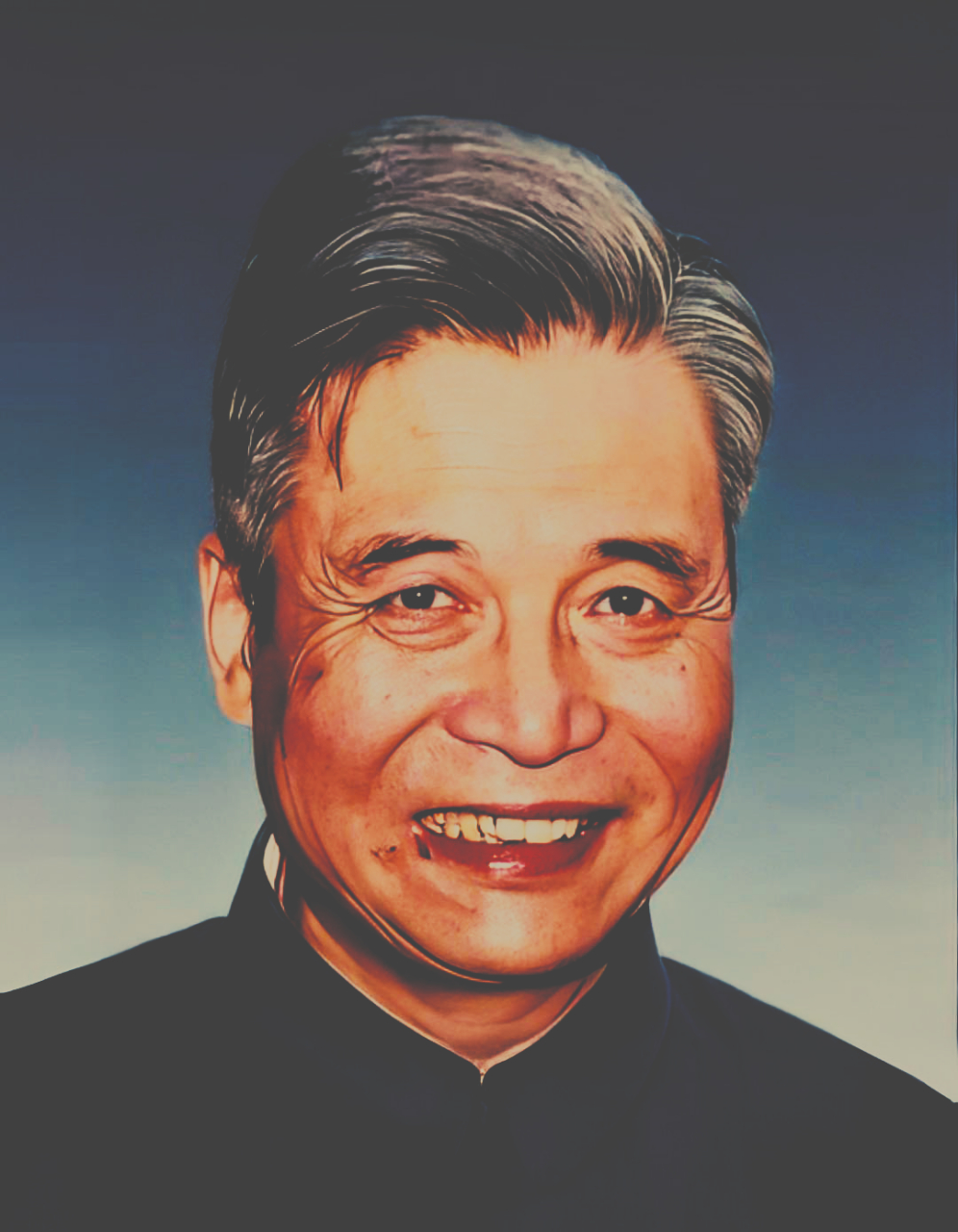 1986年,邓稼先拿着妻子许鹿希的照片哭了 原来邓稼先的嘴角还挂着血迹