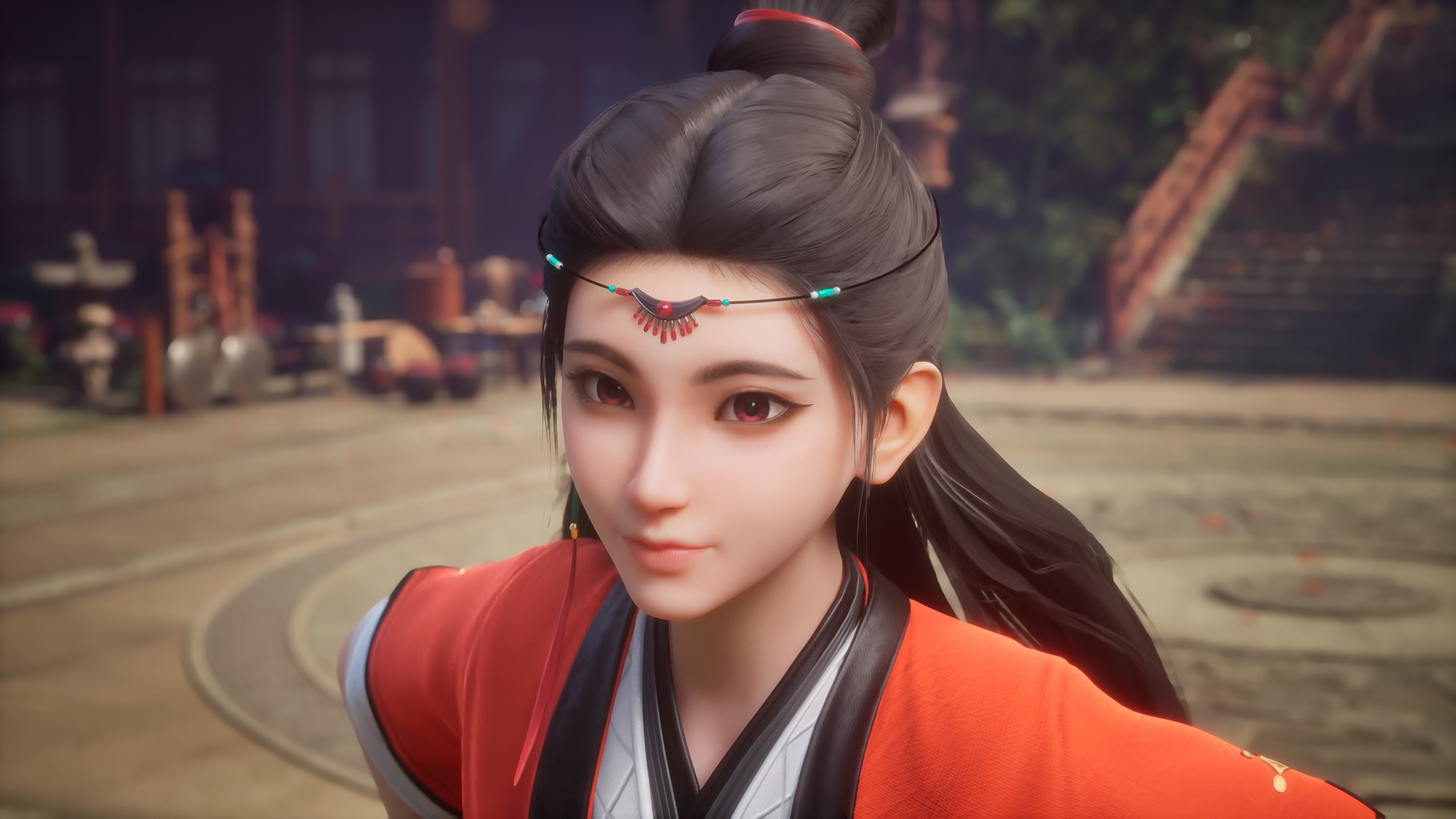 国漫壁纸|《沧元图》孟川与柳七月:两人从小青梅竹马一起长大,直到在