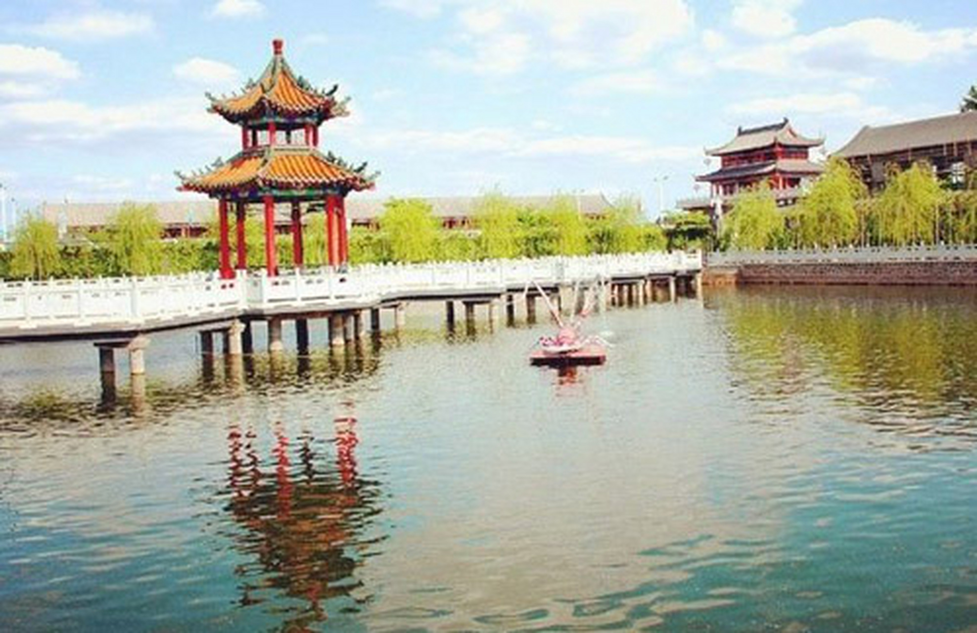 云游最光荣# #爱上世界的100种方式#沈阳仙子湖风景旅游区,有万亩