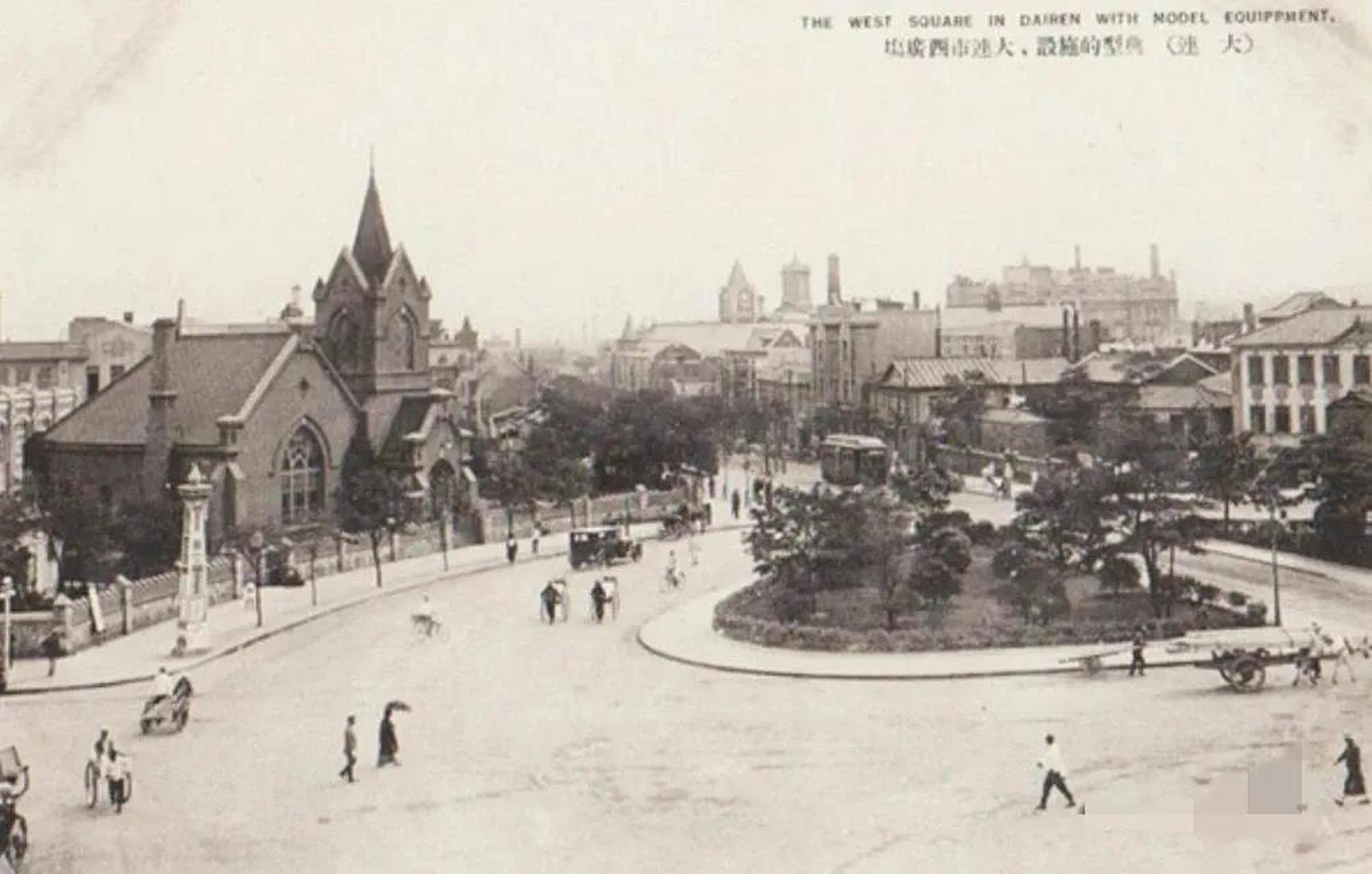 大连|友好广场复古肯德基曾是百年教堂友好广场最美丽的建筑莫过于