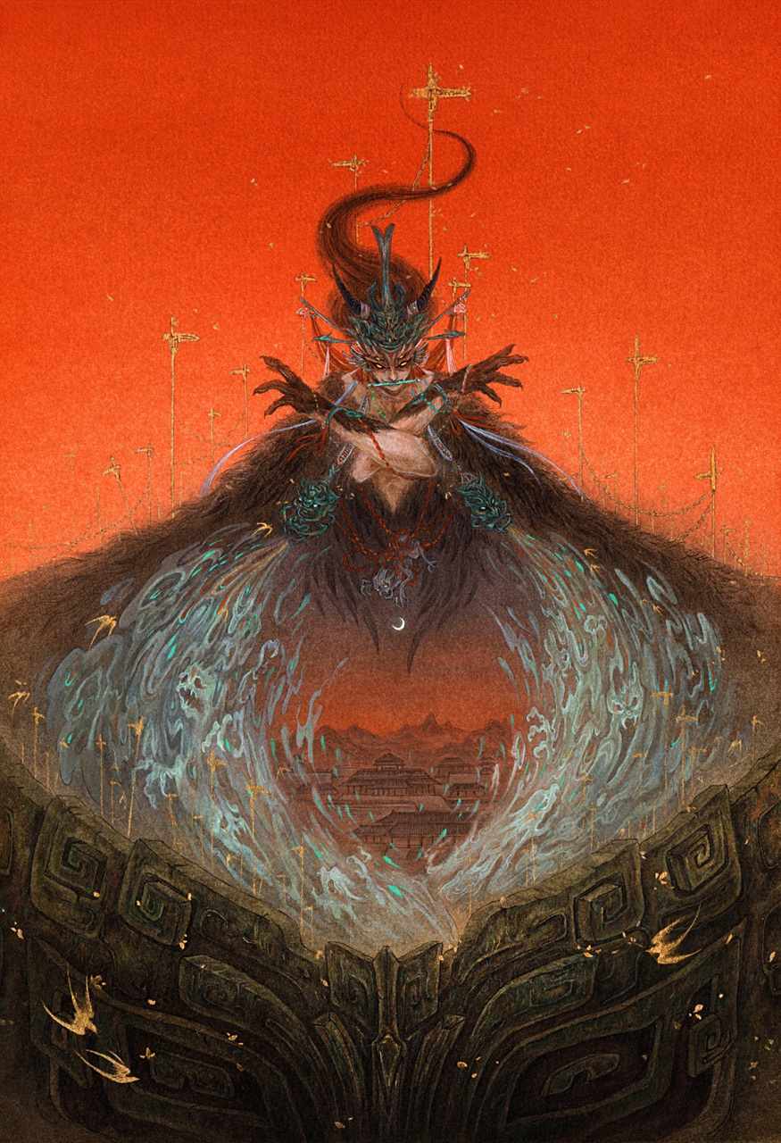 插画师:杉泽 #美术# #美术作品# #美术艺考