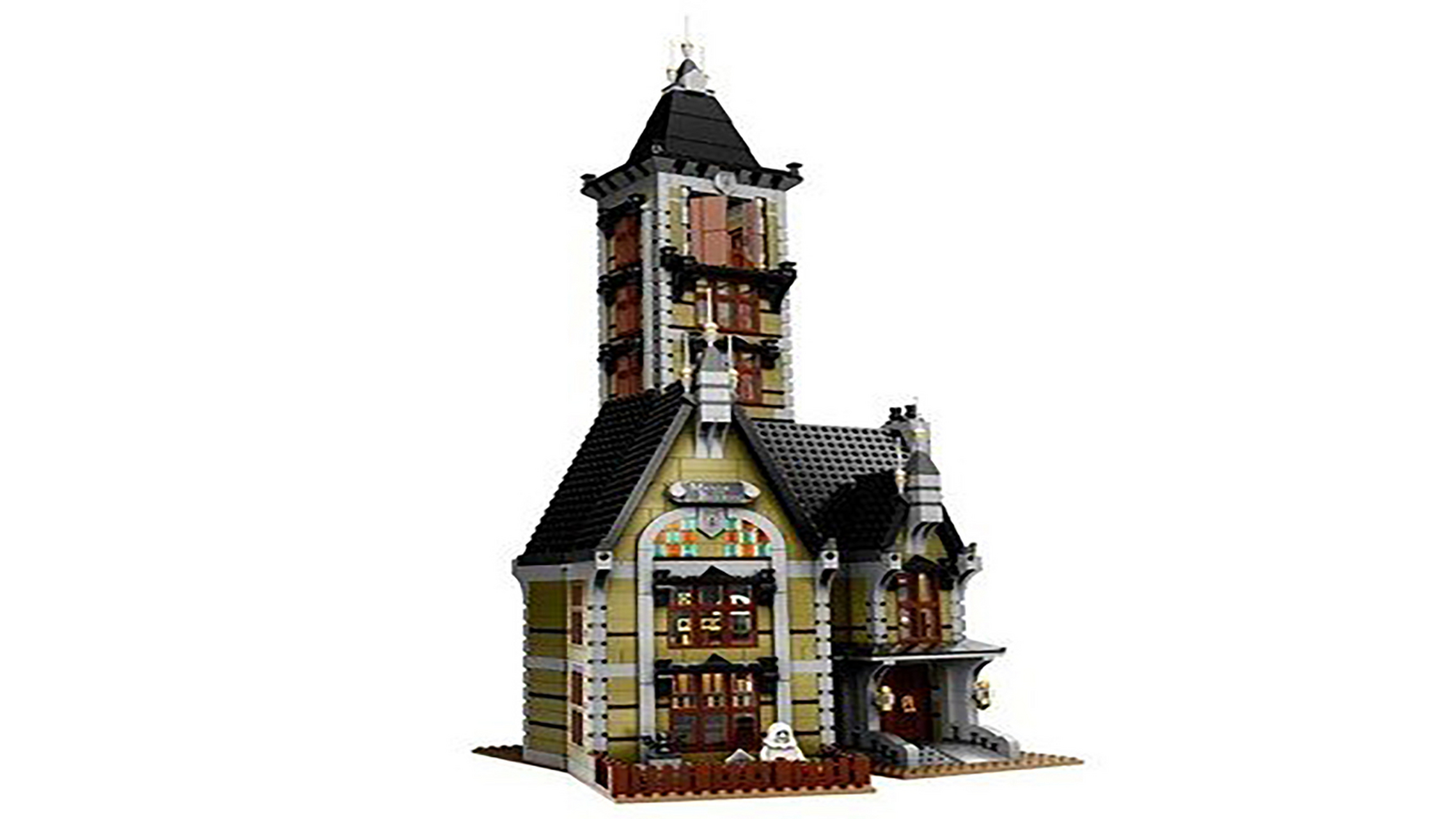 乐高# #乐高积木# 游乐场系列的全新成员--鬼屋跳楼机10273.