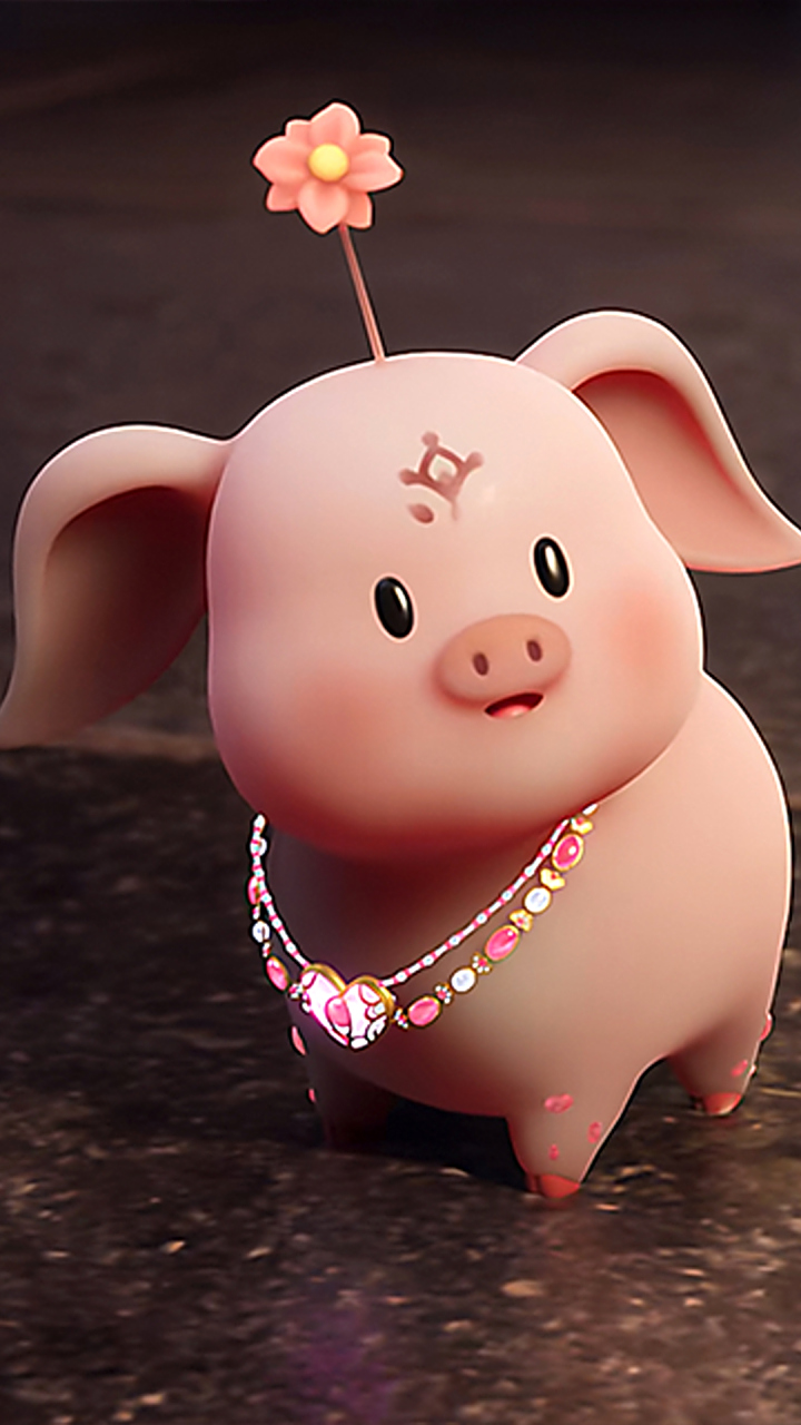 国漫萌宠|《神印王座》镜像宝神猪"麦兜"高清壁纸电脑/手机壁纸