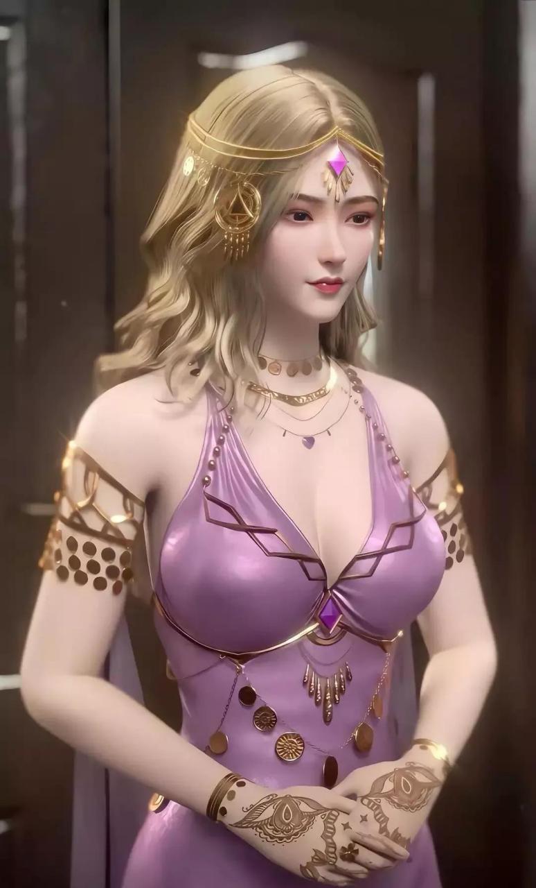 gif创作人# 动漫女神颜值天花板之魔族公主卡丹(紫川)