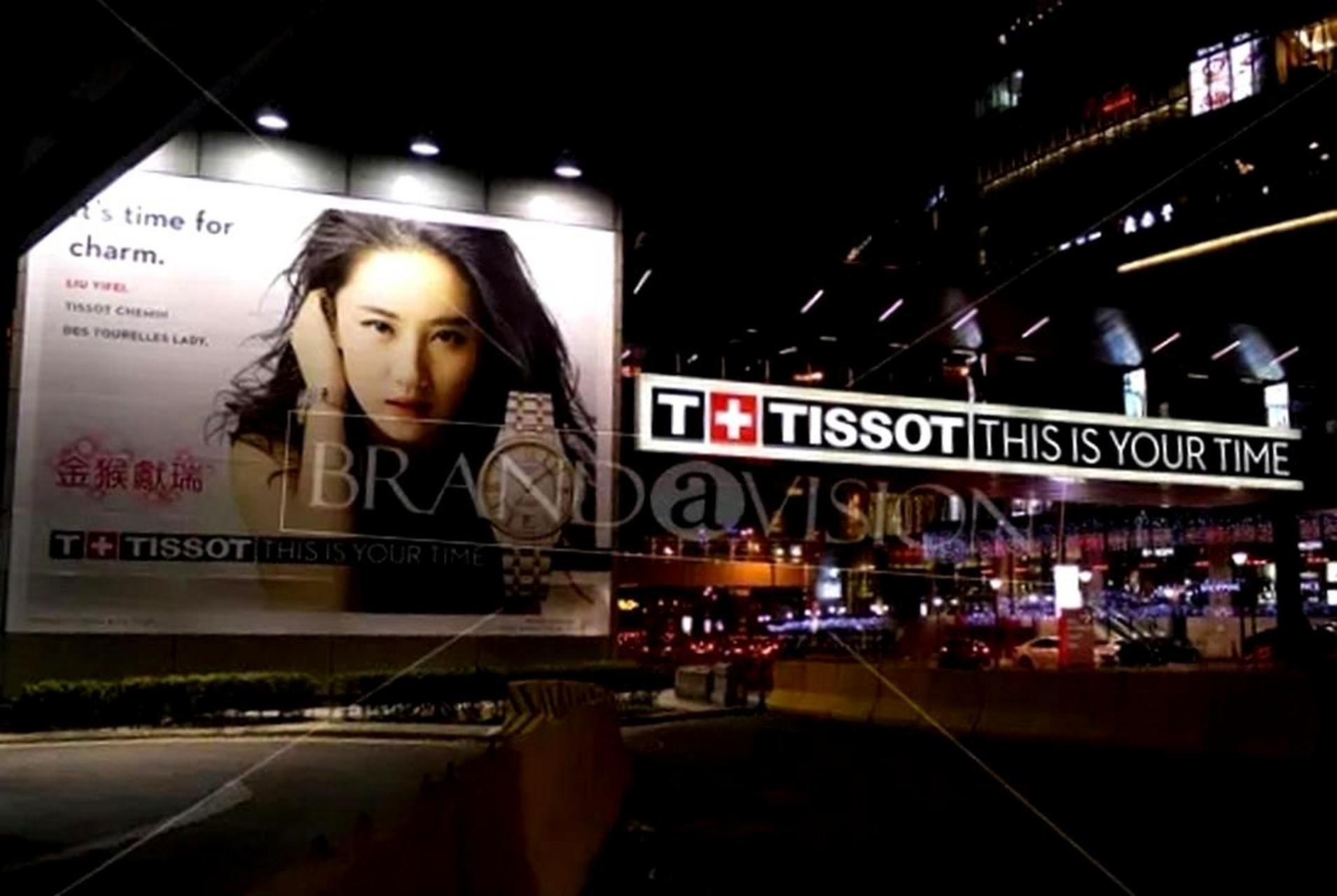 刘亦菲在马来西亚的广告牌真是太霸气了,把中国女星的形象展现到国外!