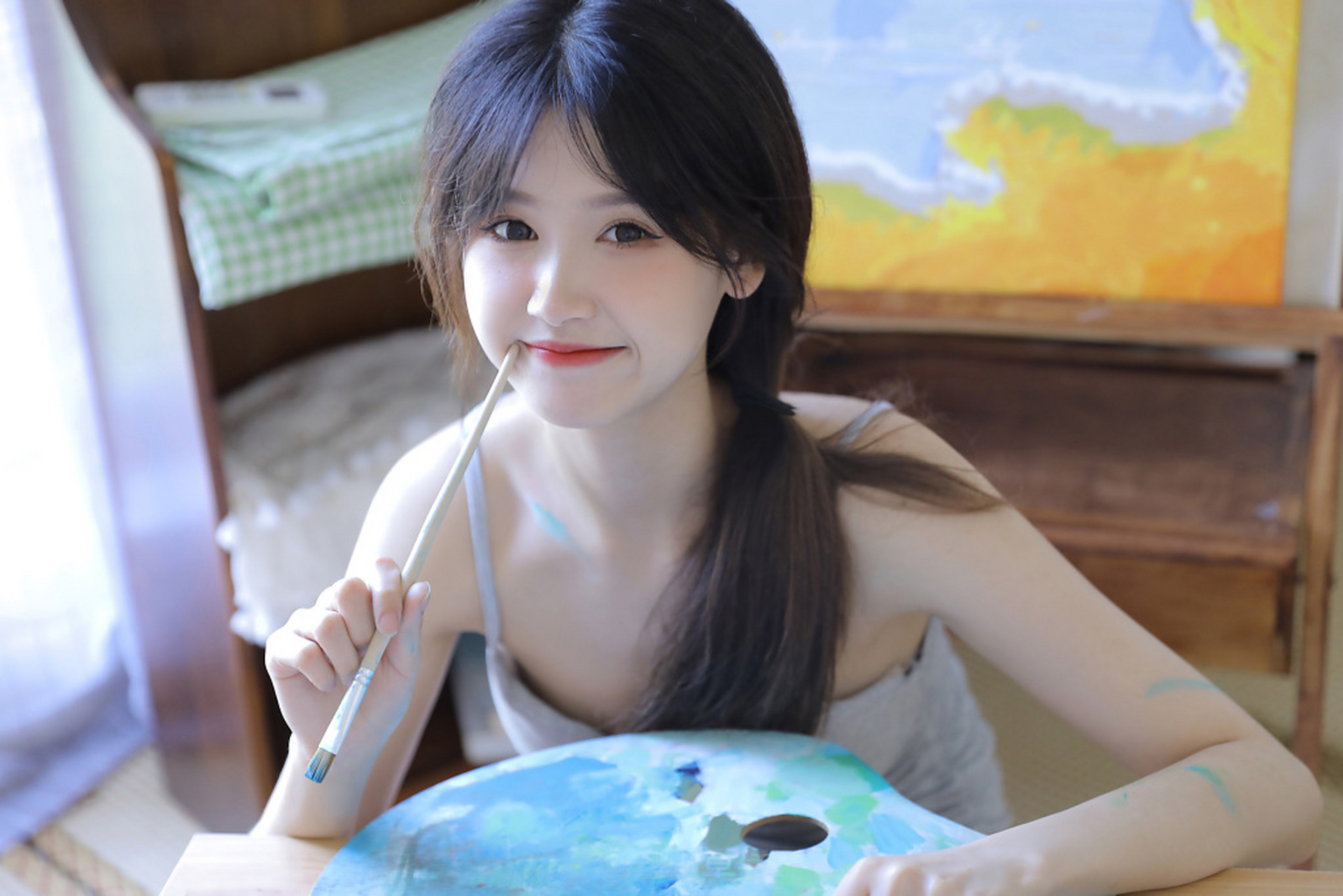 清纯的师范大学美女校花