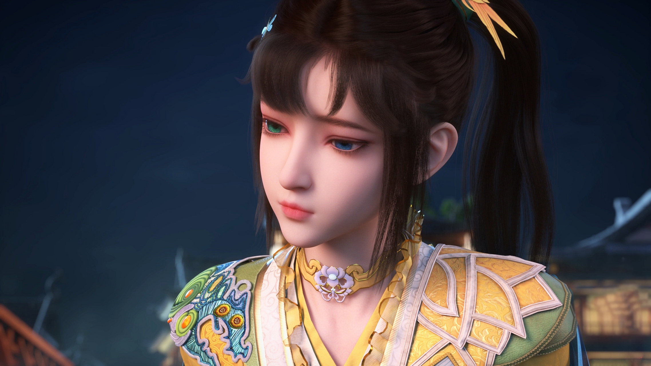 少年歌行# #国漫#  司空千落壁纸:萧瑟,有机会带我去天启好不好?