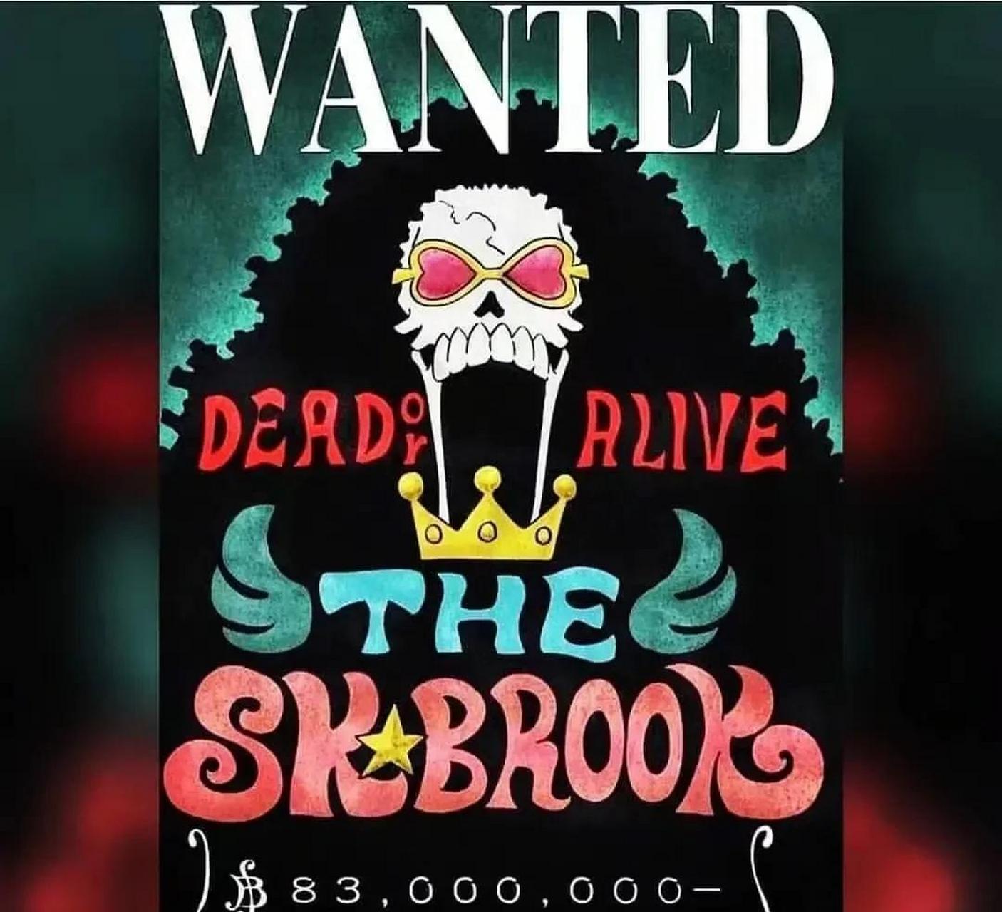 gif创作人# 海贼王悬赏令,为啥布鲁克的跟其他人不一样,充了会员吗?