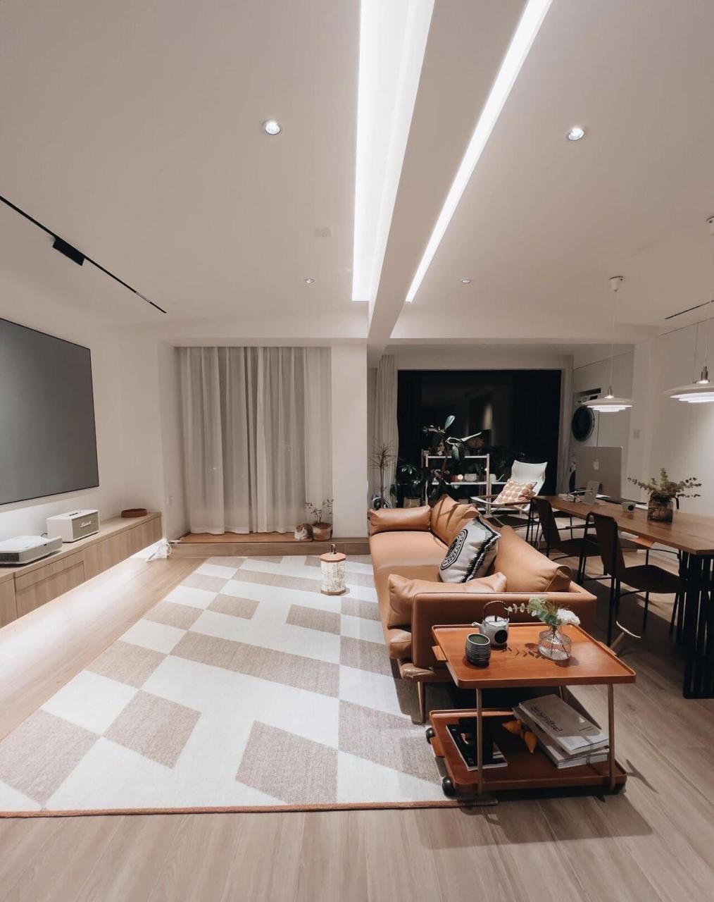 夜晚无主灯的客厅,是我最不后悔的选择 [点亮平安灯]家中的照明设备