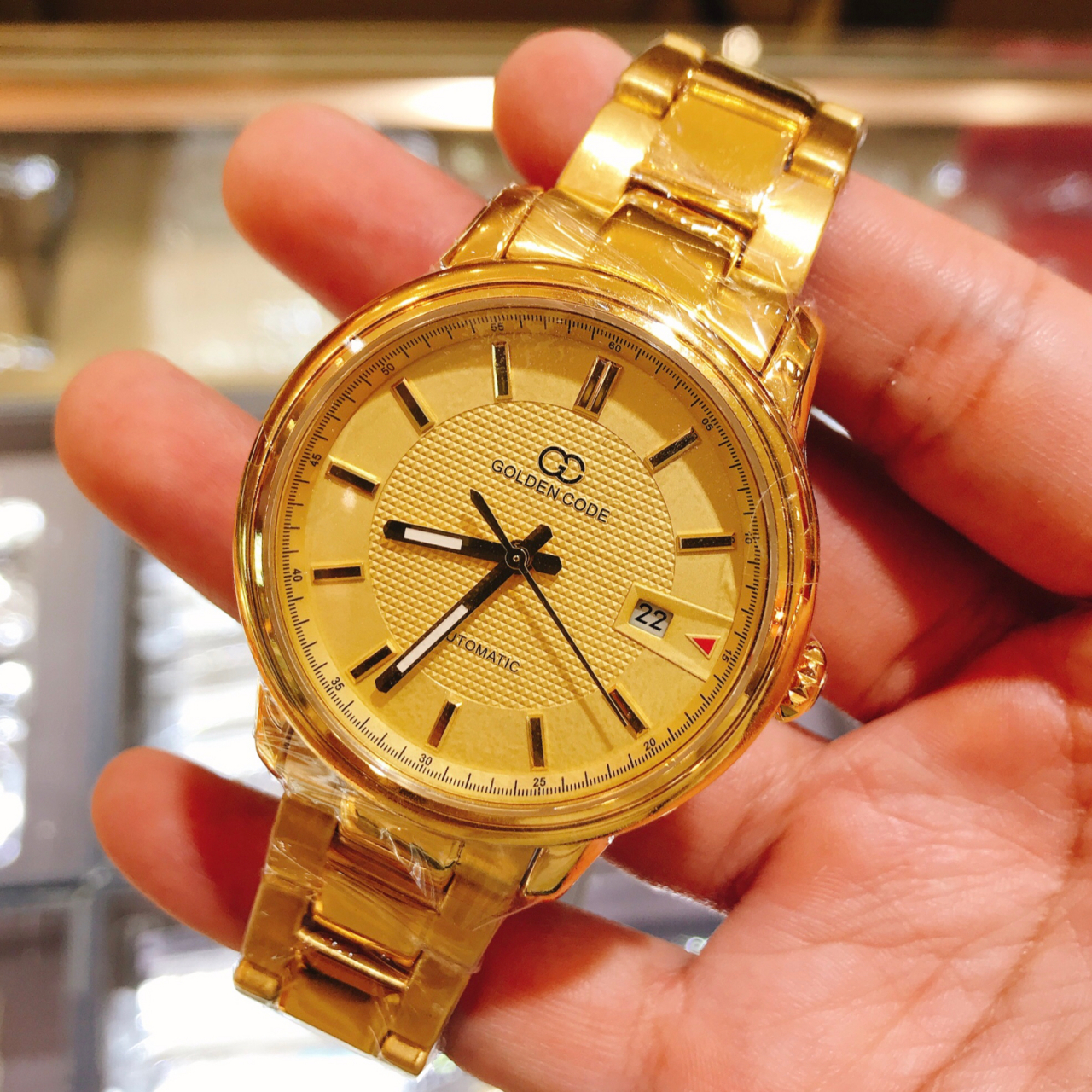 古昆金表 正品原装 24k3d硬足金金表 男款男表 材质:足金999(附带检测