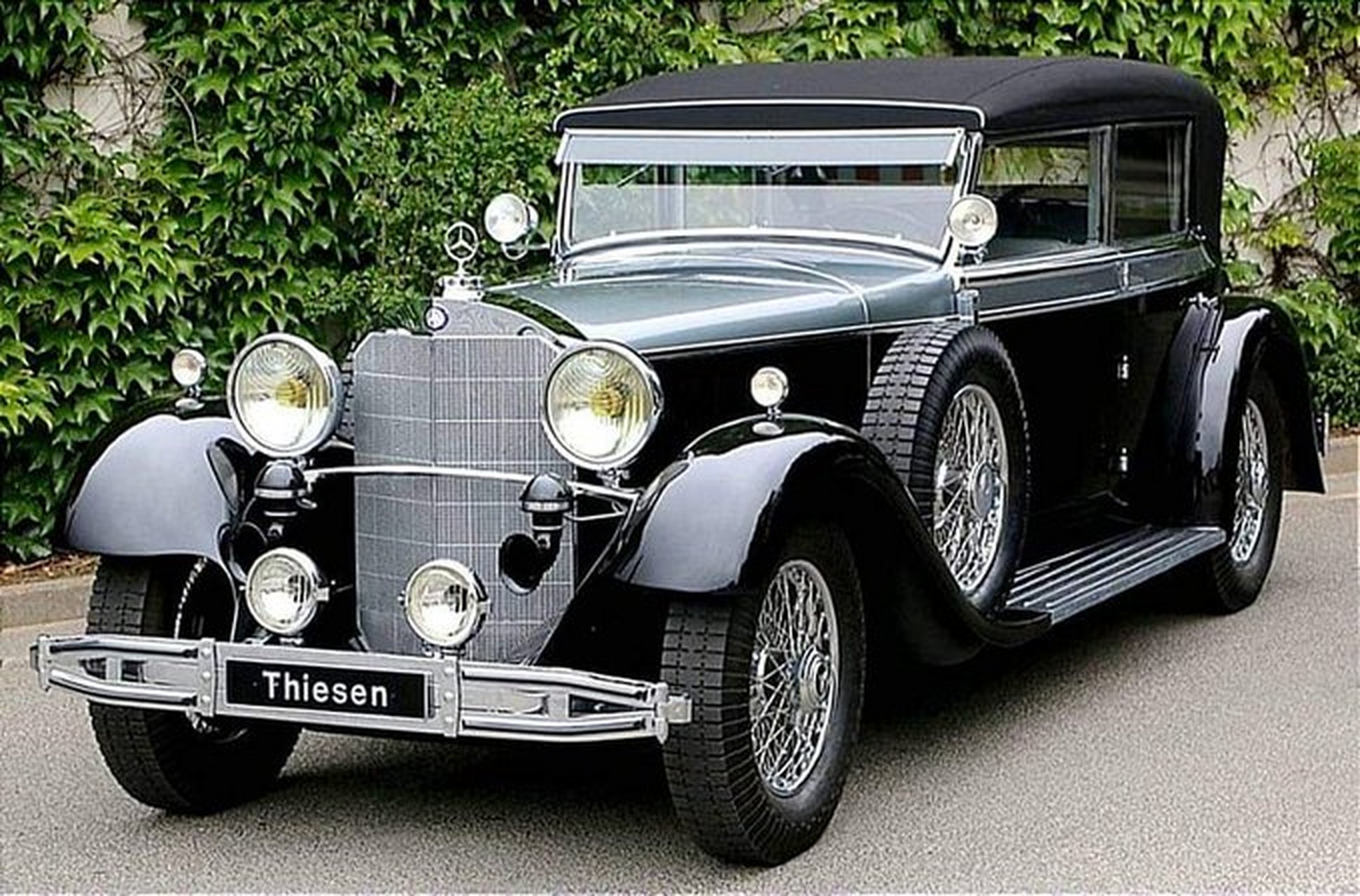 1931年,梅赛德斯-奔驰770k敞篷车