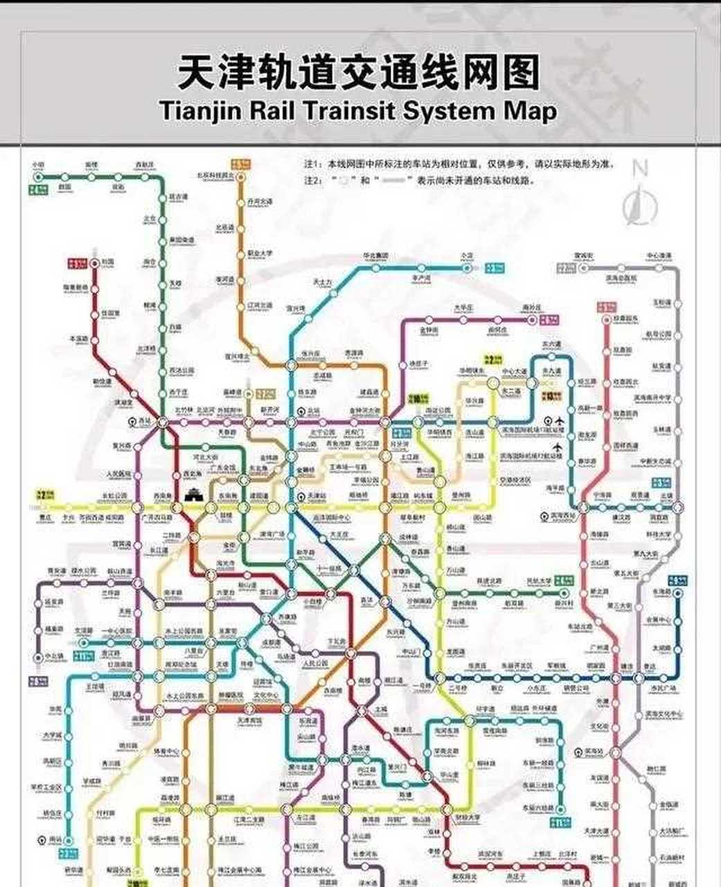 天津地铁m11线路图2期图片