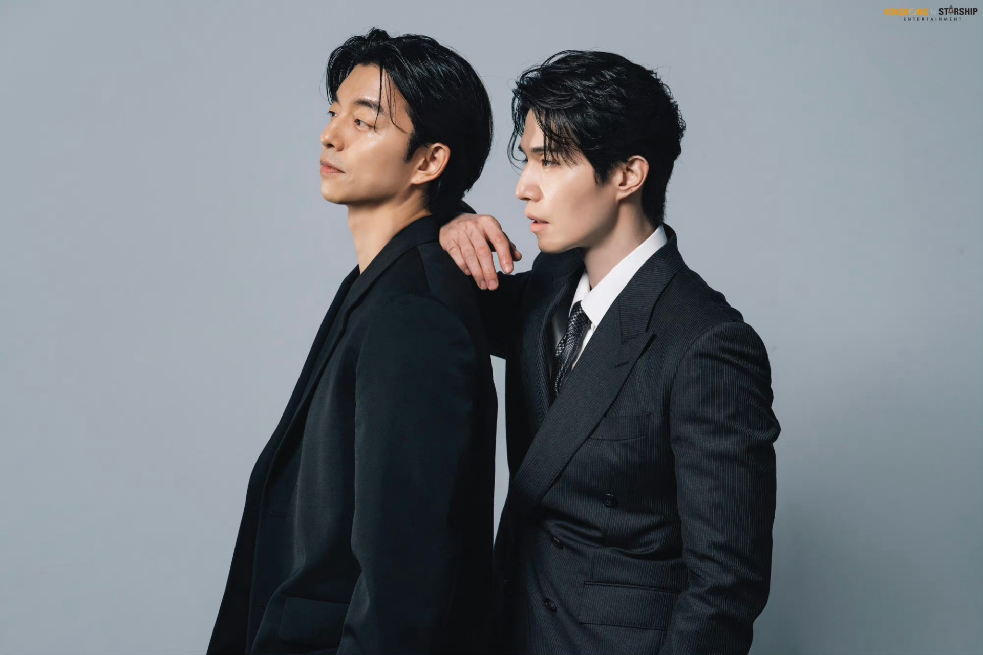 "死鬼cp"同框出镜,孔刘x李栋旭,十年如一日的帅气~我的两位老公为什么