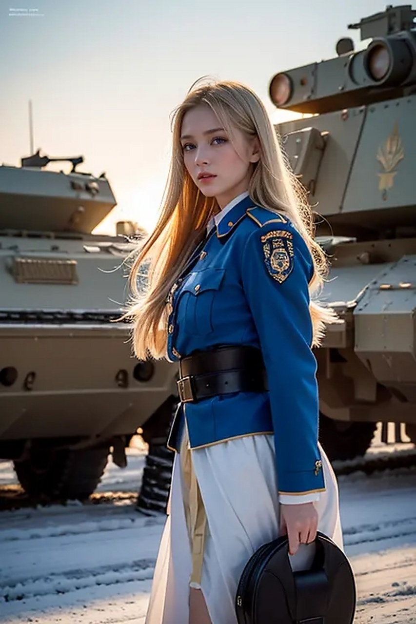 今天,我被一段关于俄罗斯女兵的视频深深地震撼了.