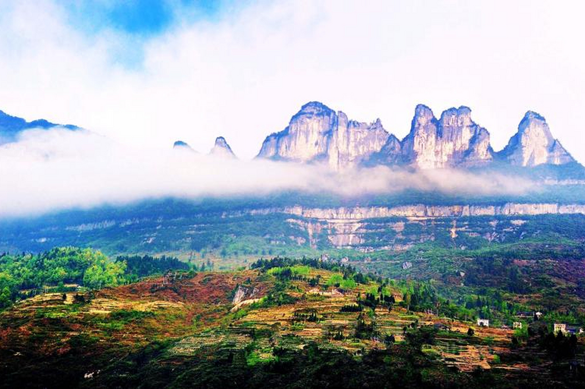 重庆金佛山旅行攻略  金佛山,系大娄山脉主峰,最高峰风吹岭海拔2238.