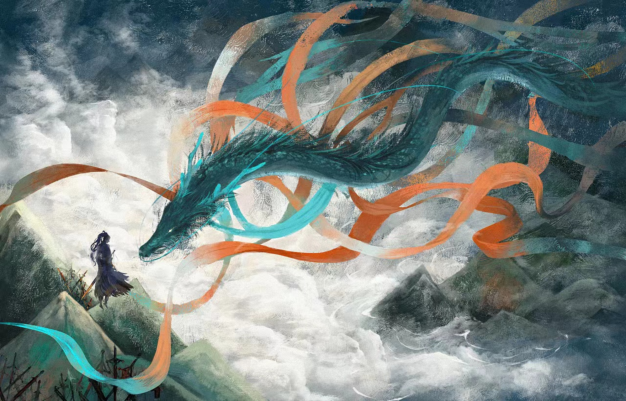 尼采说"与恶龙缠斗过久,自身亦成恶龙;当我们凝视深渊时,深渊也在凝视