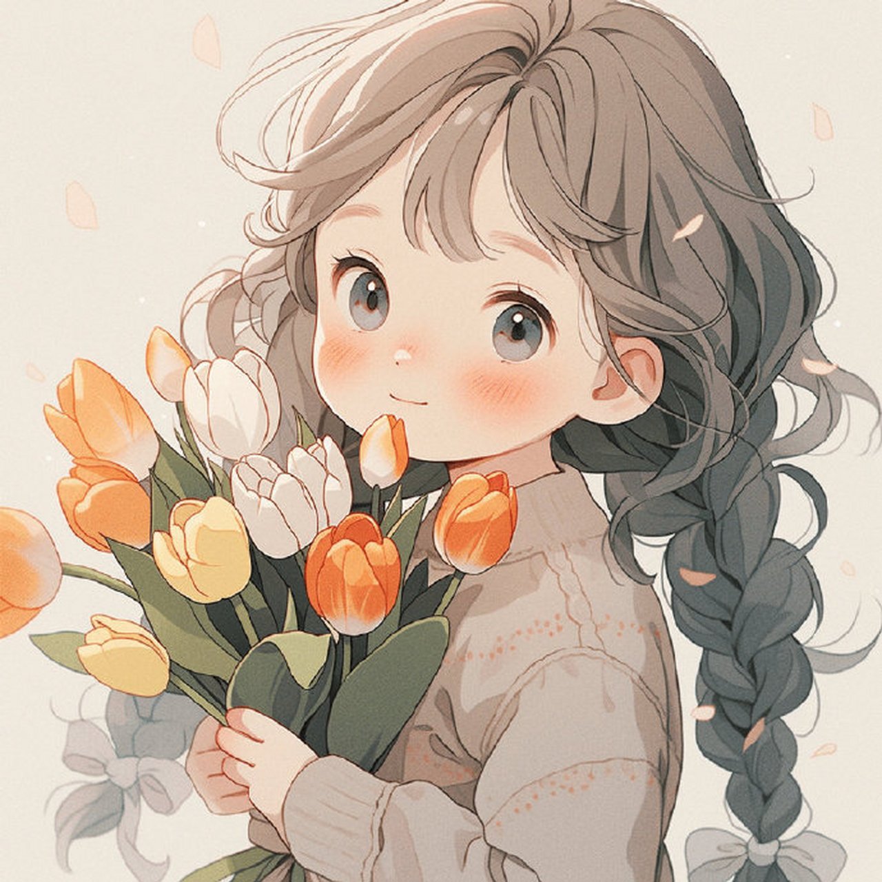 馨郁金香情侣头像93 好治愈. 67