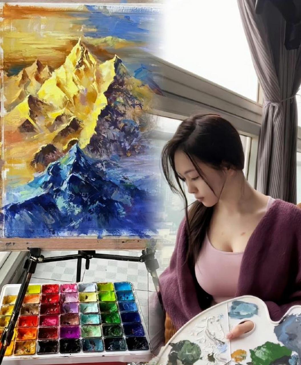 画画的baby