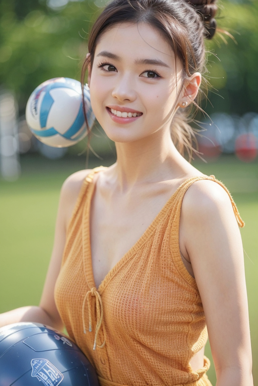 清纯美少女,甜美笑容与性感魅力的纯真写真摄影作品,夏季泳池避暑