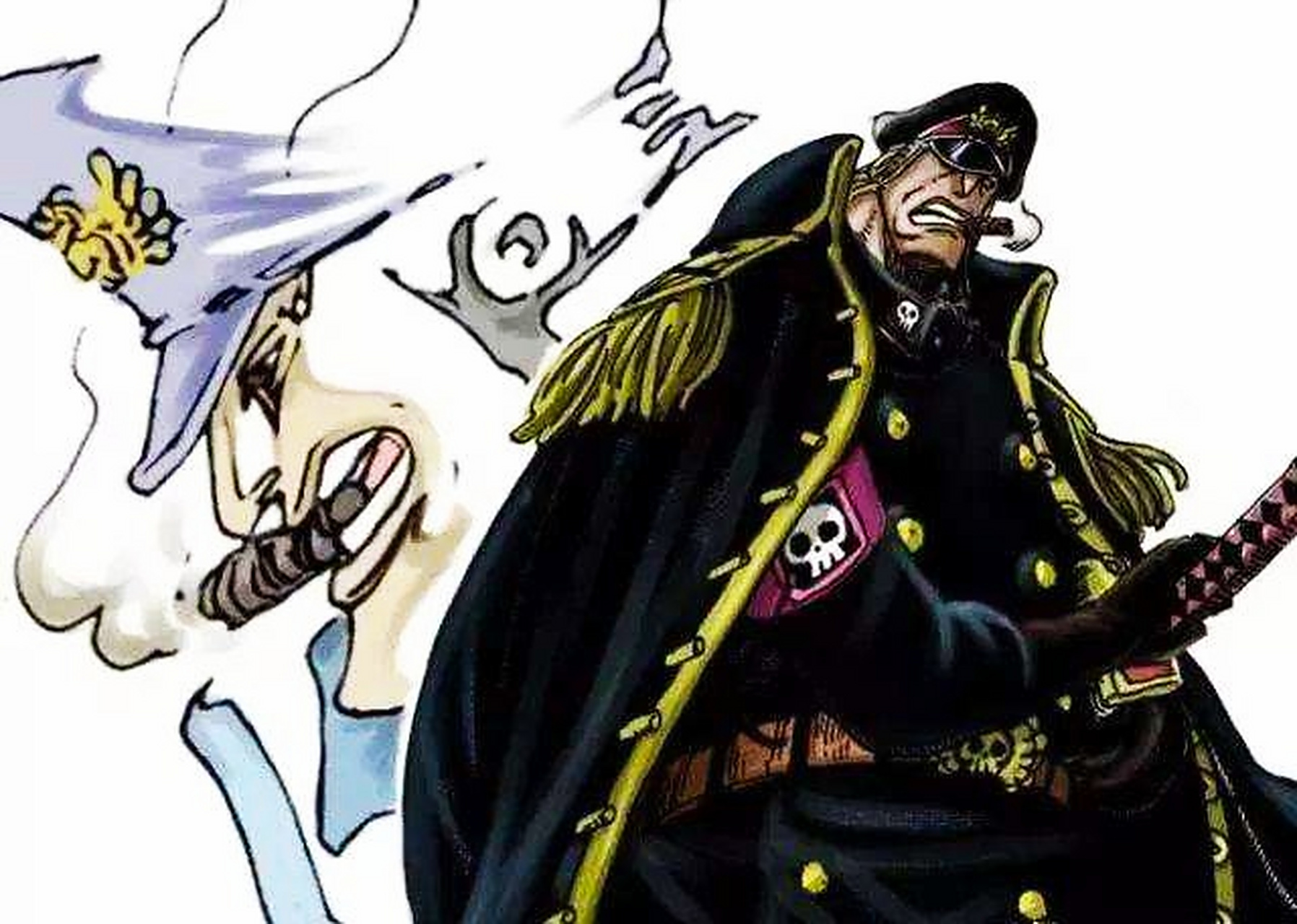 海贼王动画# 雨之希留曾是看守长,他为何要当海贼?