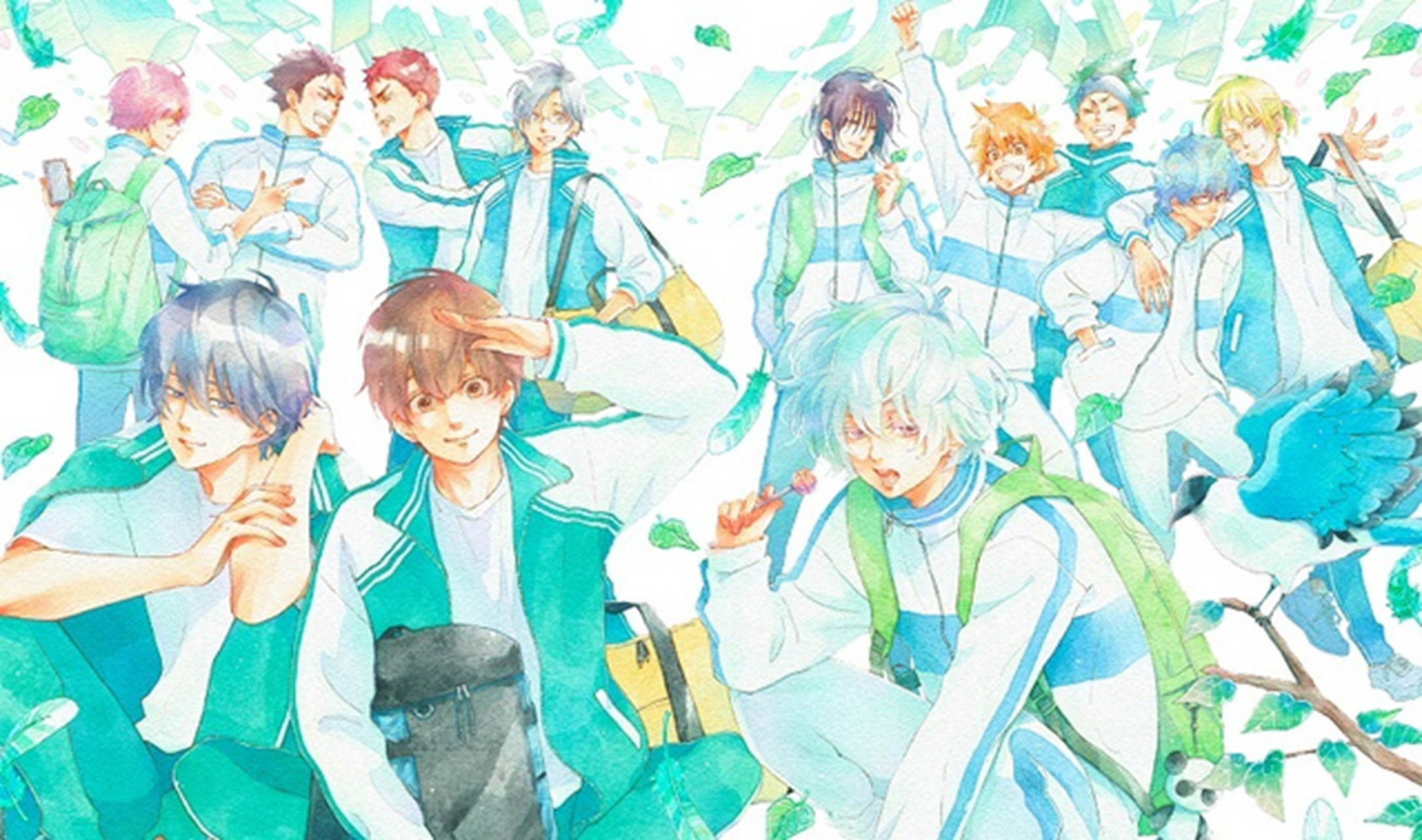 动画「后空翻」公开第三卷bd&dvd box封面 近日,动画#后空翻 官方