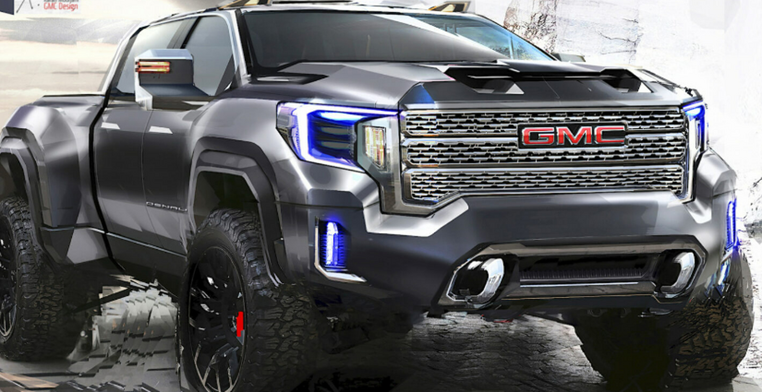 gmc sierra 1500 at4x aev官图正式发布# 根据gmc官方发布的最新消息