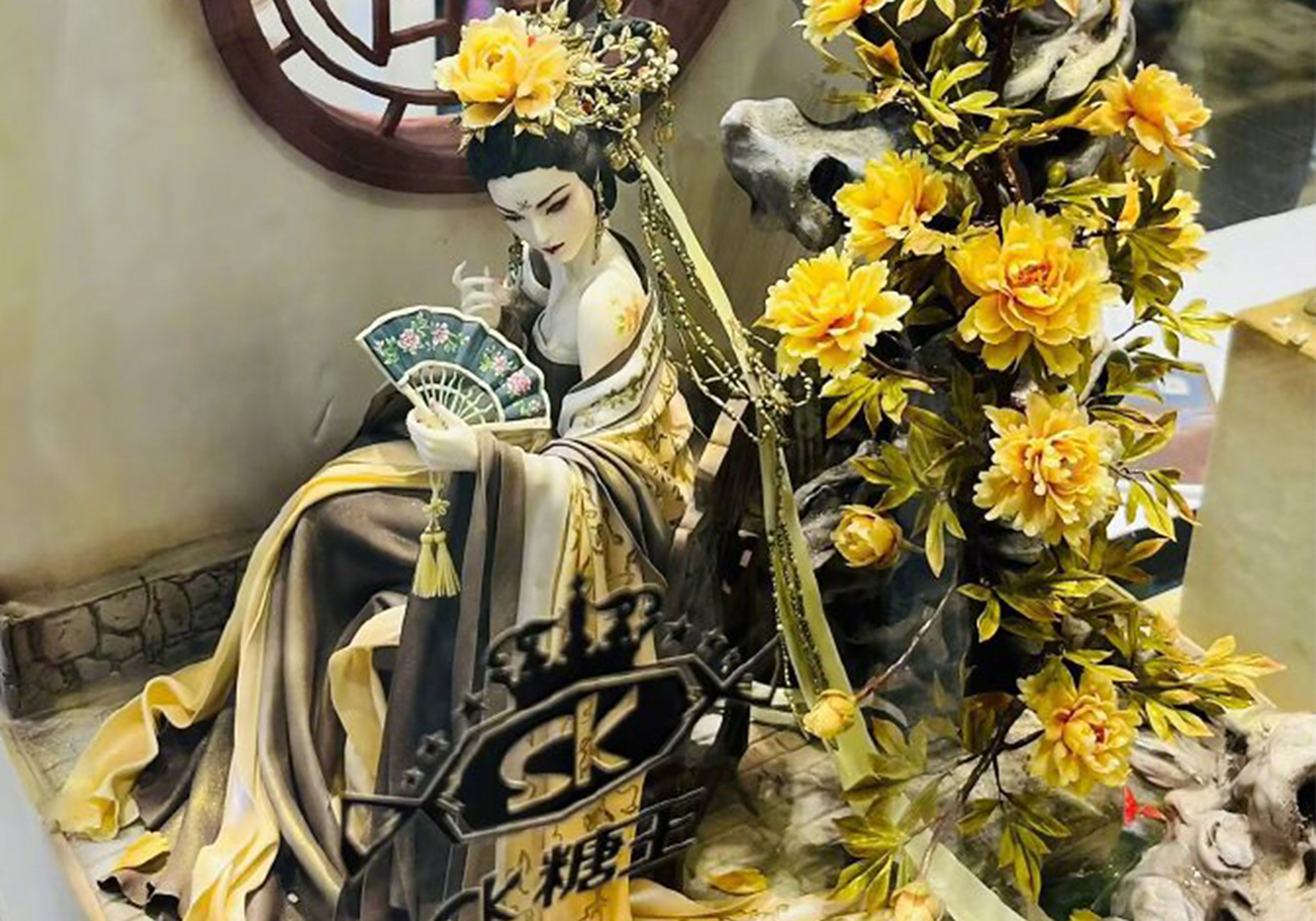 糖王周毅的翻糖作品,上海烘焙展上的几个作品绝美啊,这就是大神的手吗