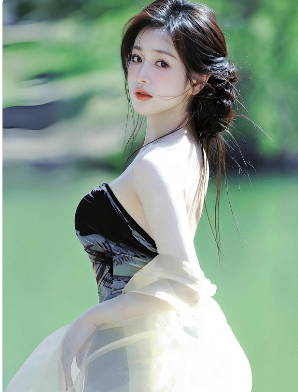 佳人回眸百媚生!穿的好看怎么会不好看