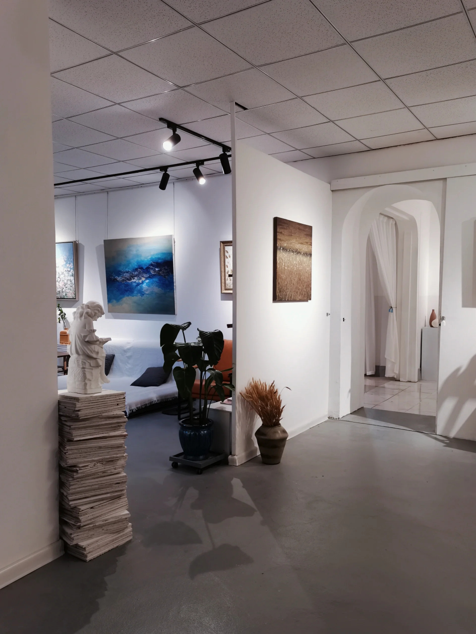 天津小众私人美术馆,速看96  小型私人美术馆,开放/独立画室,咖啡馆