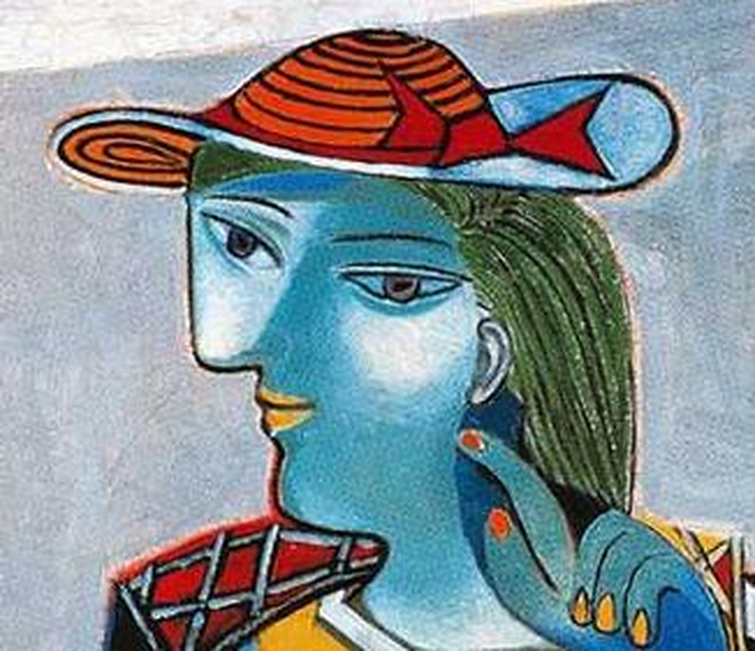 《坐着的女人》毕加索 玛丽·泰蕾兹·沃尔特.