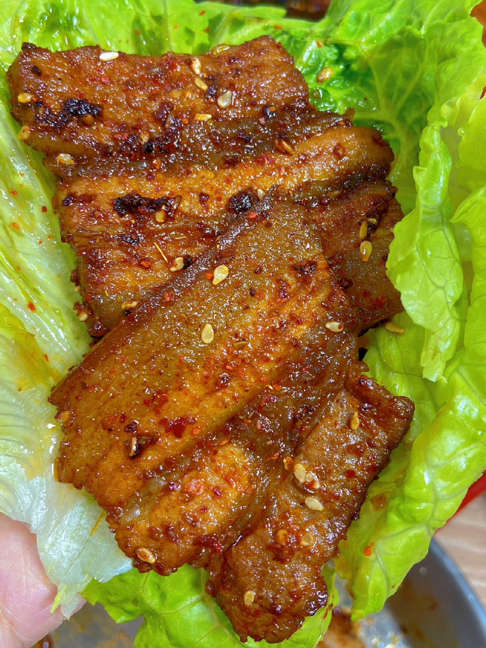 烤五花肉! 真的太馋这一口了!