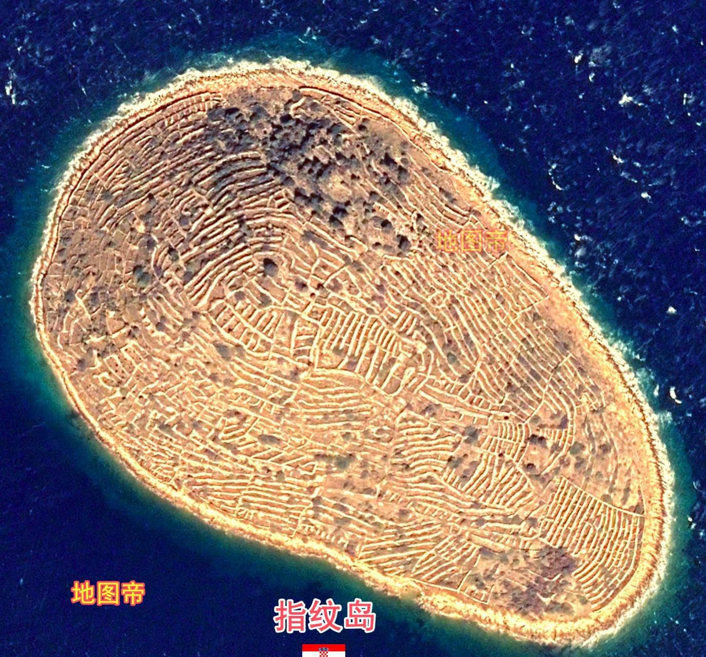 【克罗地亚指纹岛,按上去地球会打开一扇门?
