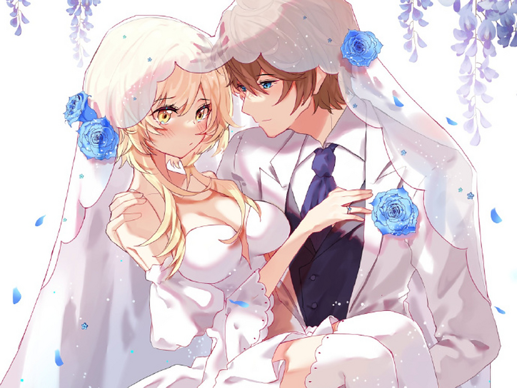 原神# twi: ajaxhotaru [达达利亚] #达荧# 676767 婚礼~90