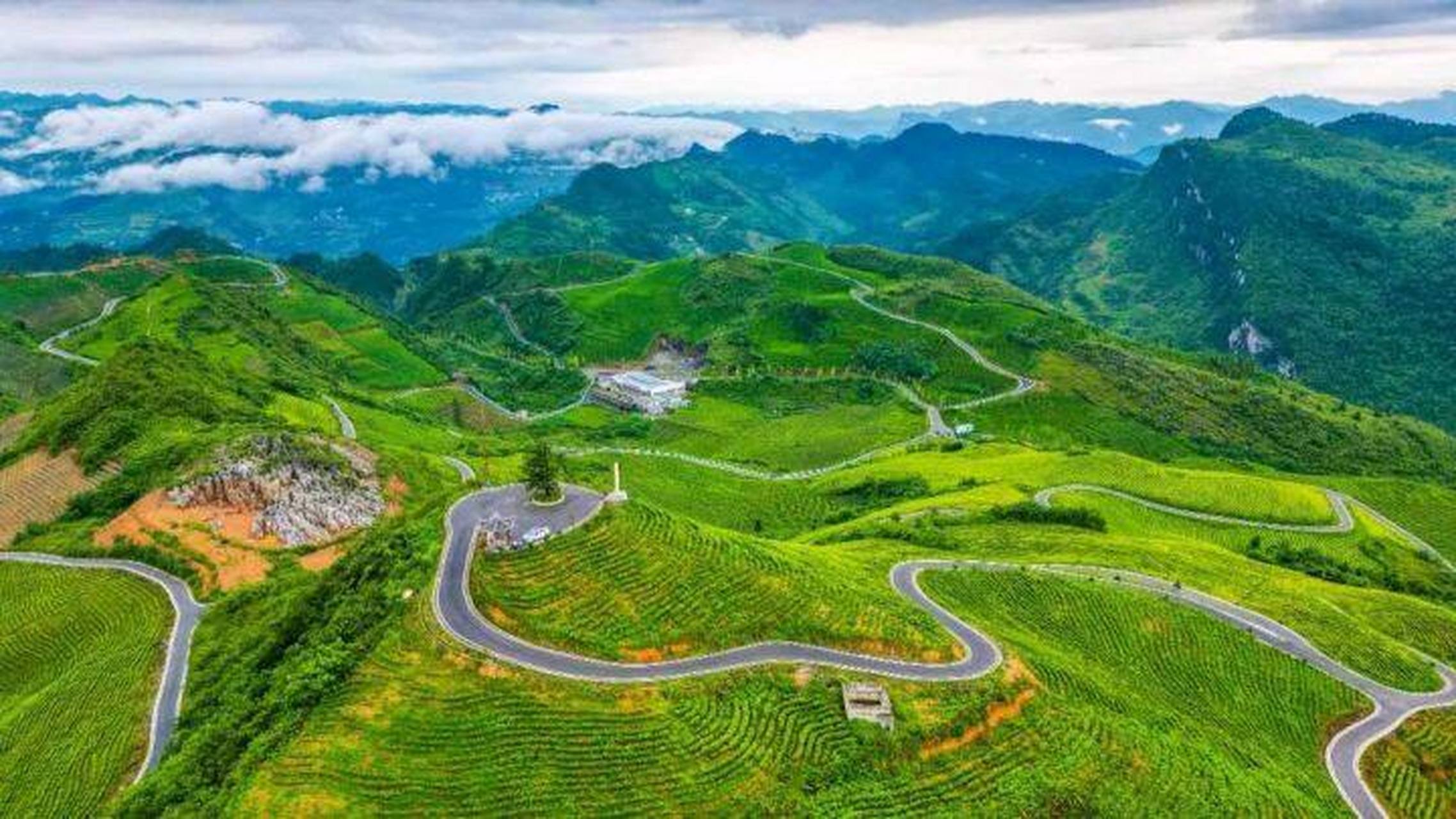 沿河中寨镇青山画卷美】初秋,贵州省铜仁市沿河土家族自治县中寨镇