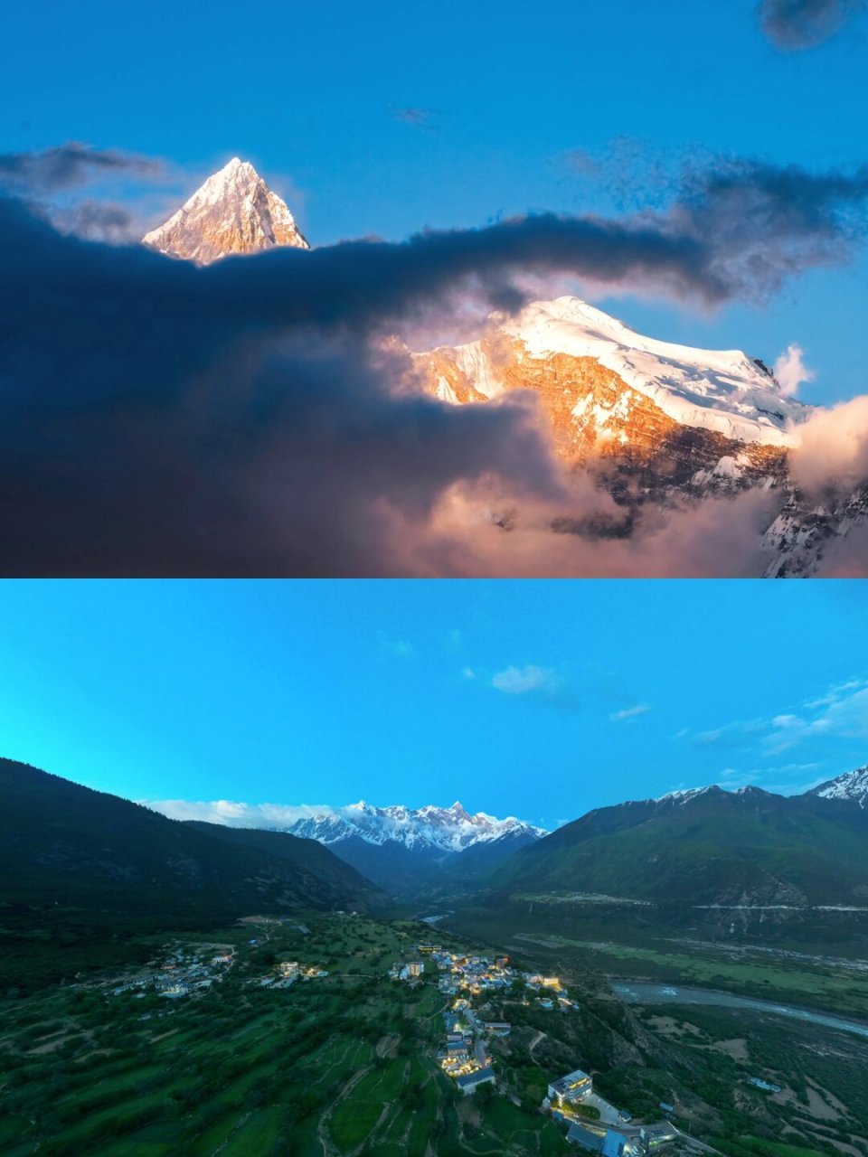 林芝索松村看南迦巴瓦,千万不能只去观景台  9015南迦巴瓦峰,这座